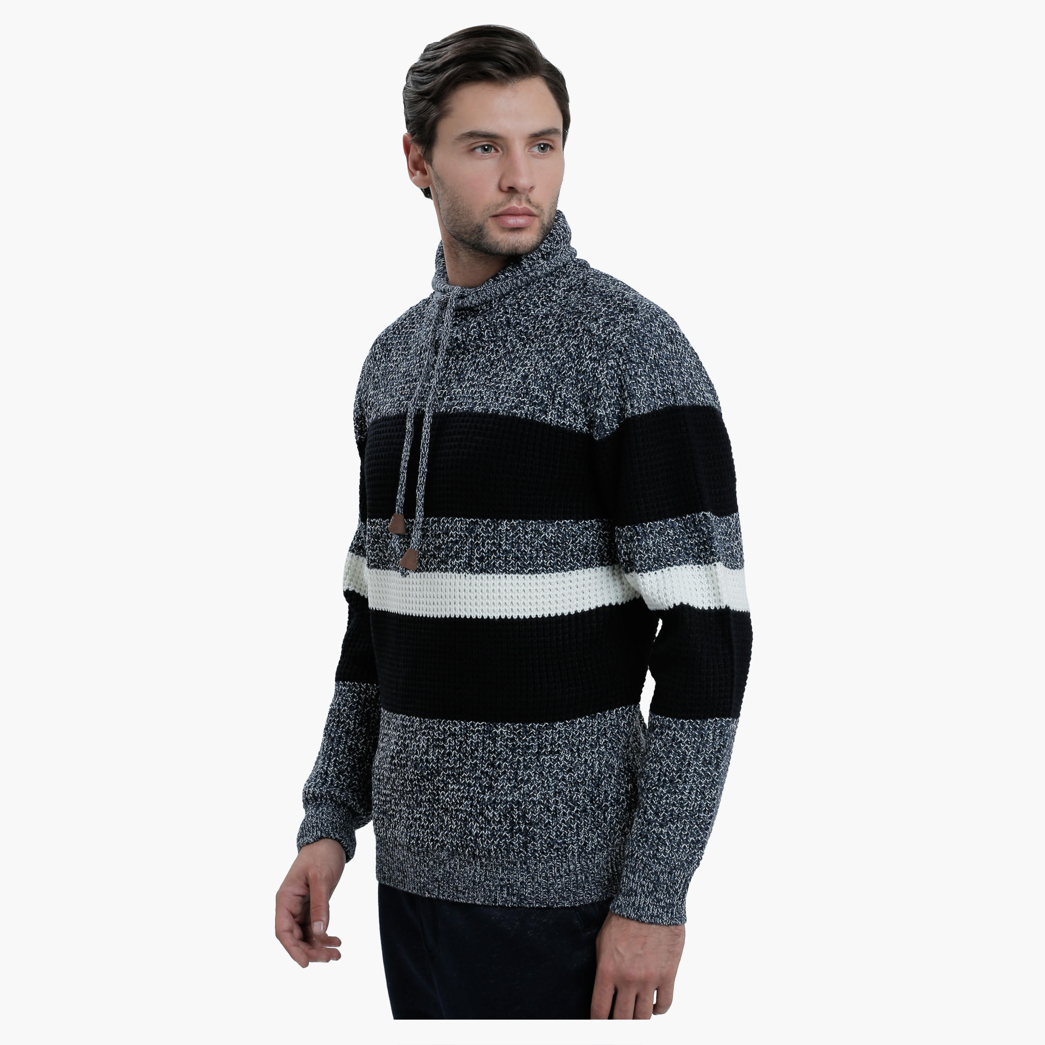Hooded Sweater with Long Sleeves-men-clothing-sweatersandpullovers-image-3
