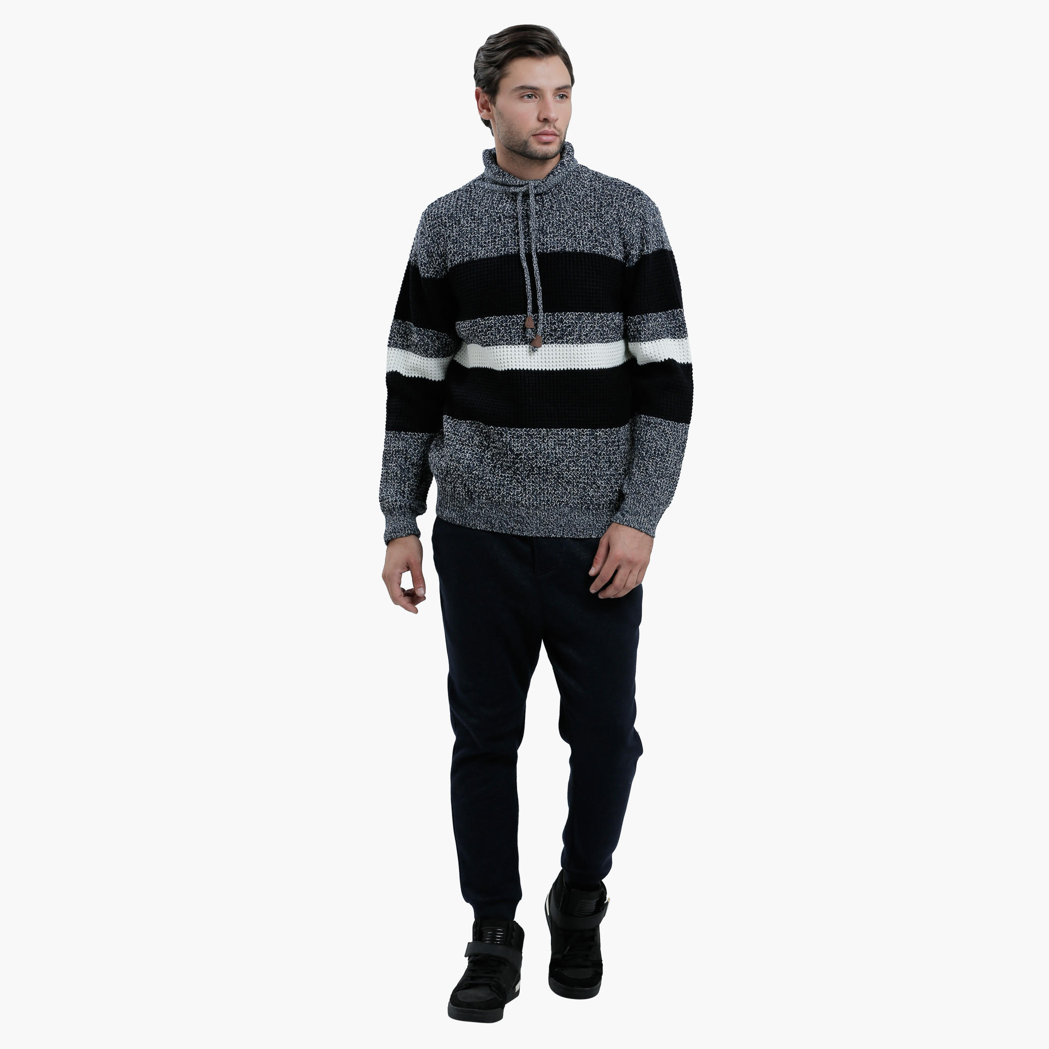 Hooded Sweater with Long Sleeves-men-clothing-sweatersandpullovers-image-5