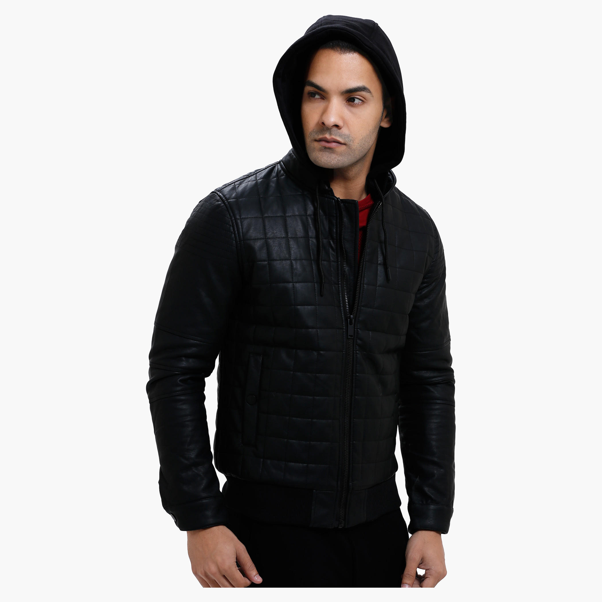 Quilted Jacket with Long Sleeves and Hood-men-clothing-jacketsandblazers-jackets-image-3