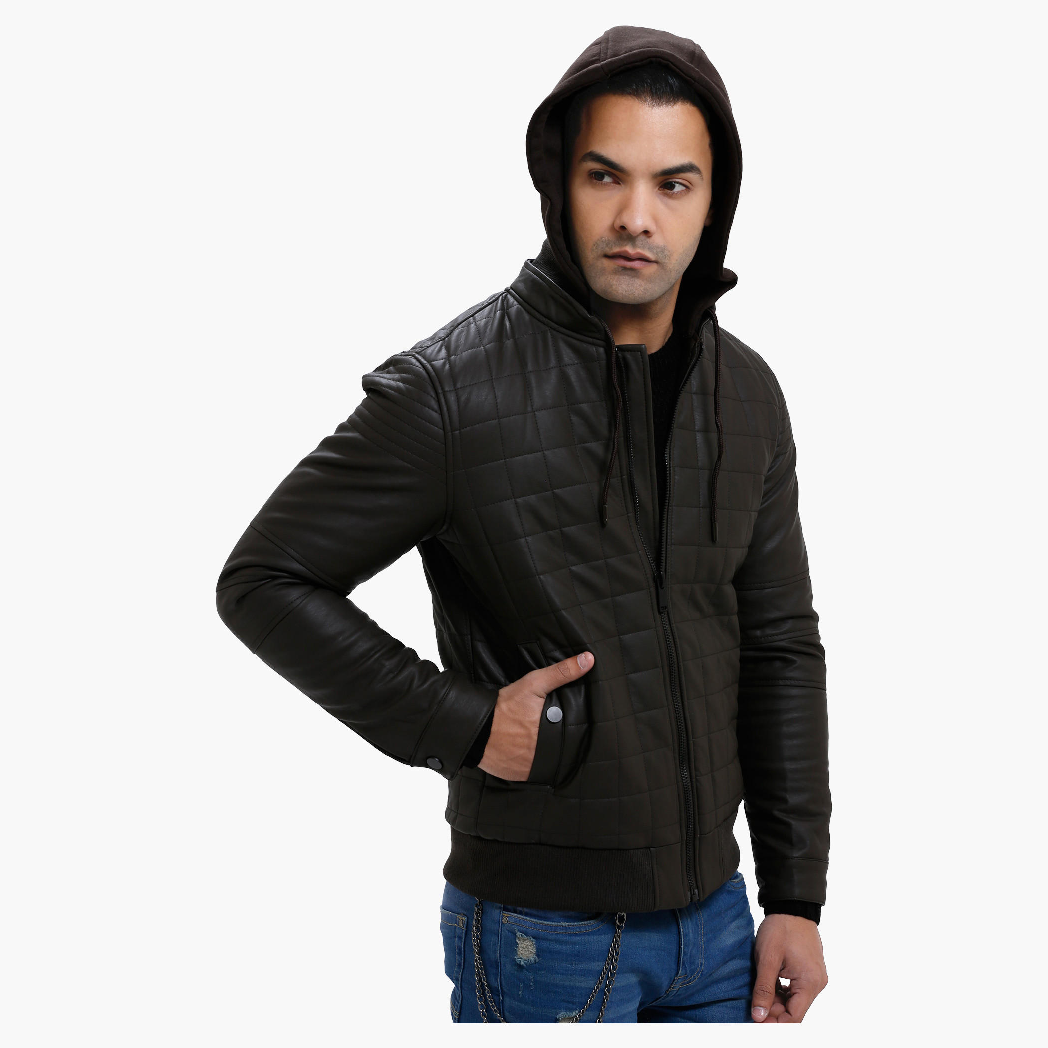 Quilted Jacket with Long Sleeves and Hood-men-clothing-jacketsandblazers-jackets-image-8