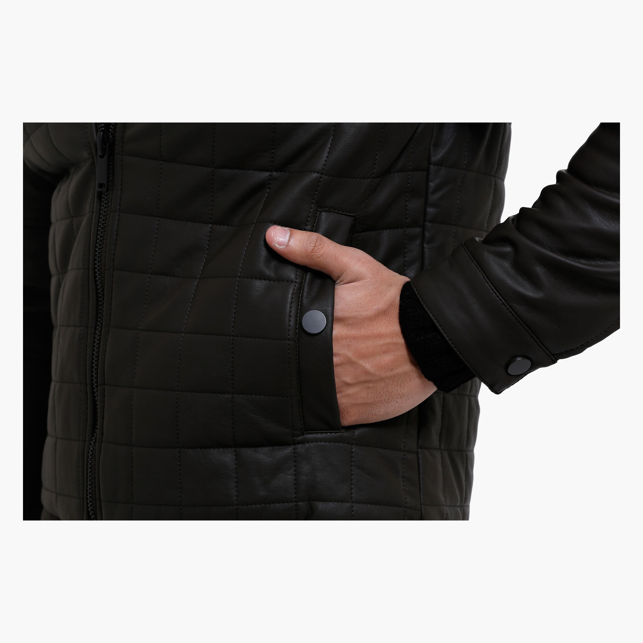 Quilted Jacket with Long Sleeves and Hood-men-clothing-jacketsandblazers-jackets-image-9