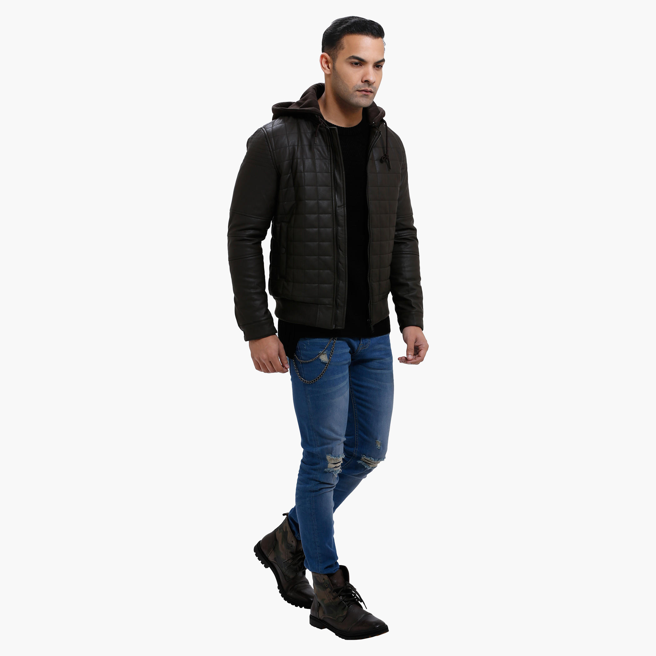 Quilted Jacket with Long Sleeves and Hood-men-clothing-jacketsandblazers-jackets-image-10