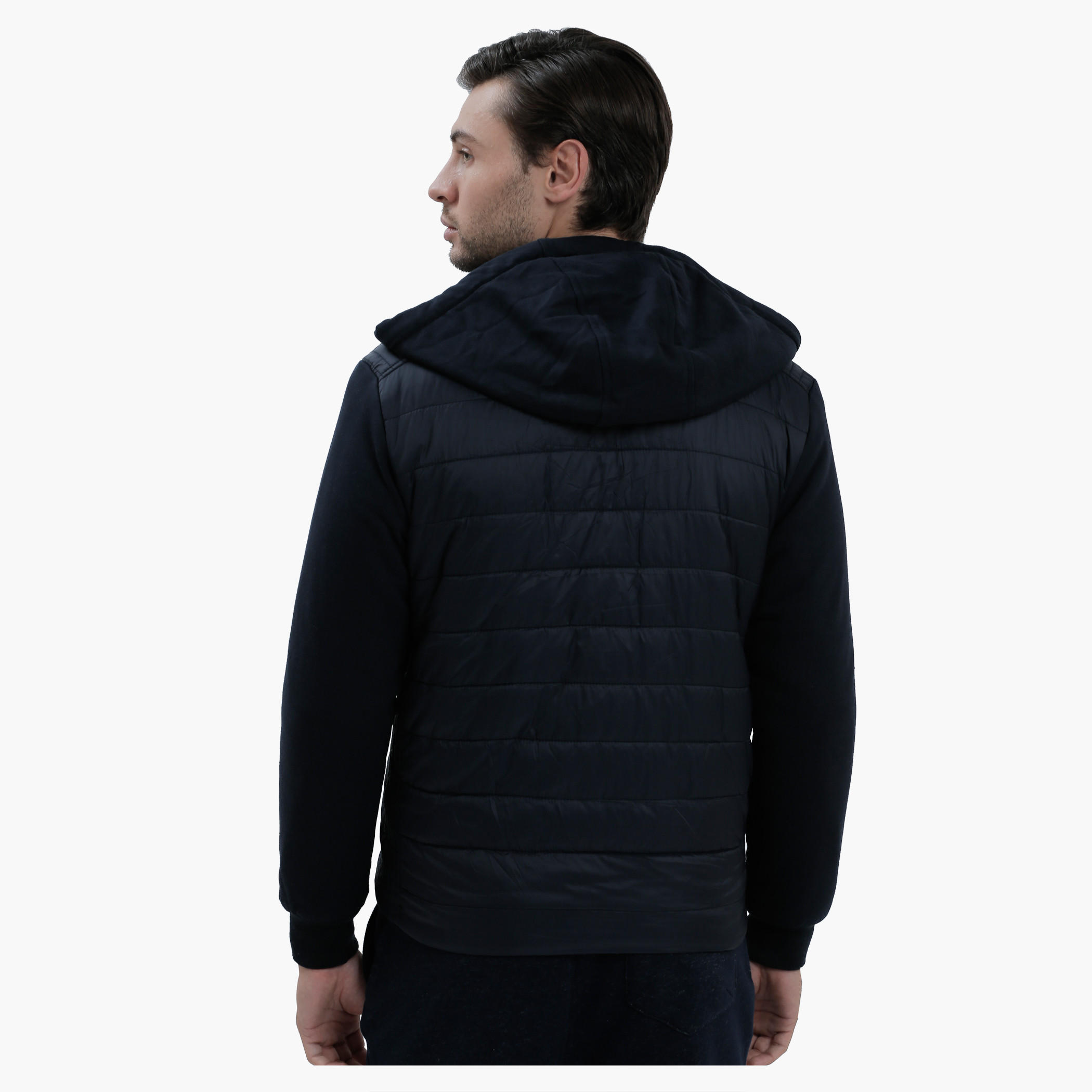 Quilted Jacket with Hood and Long Sleeves-men-clothing-jacketsandblazers-jackets-image-2