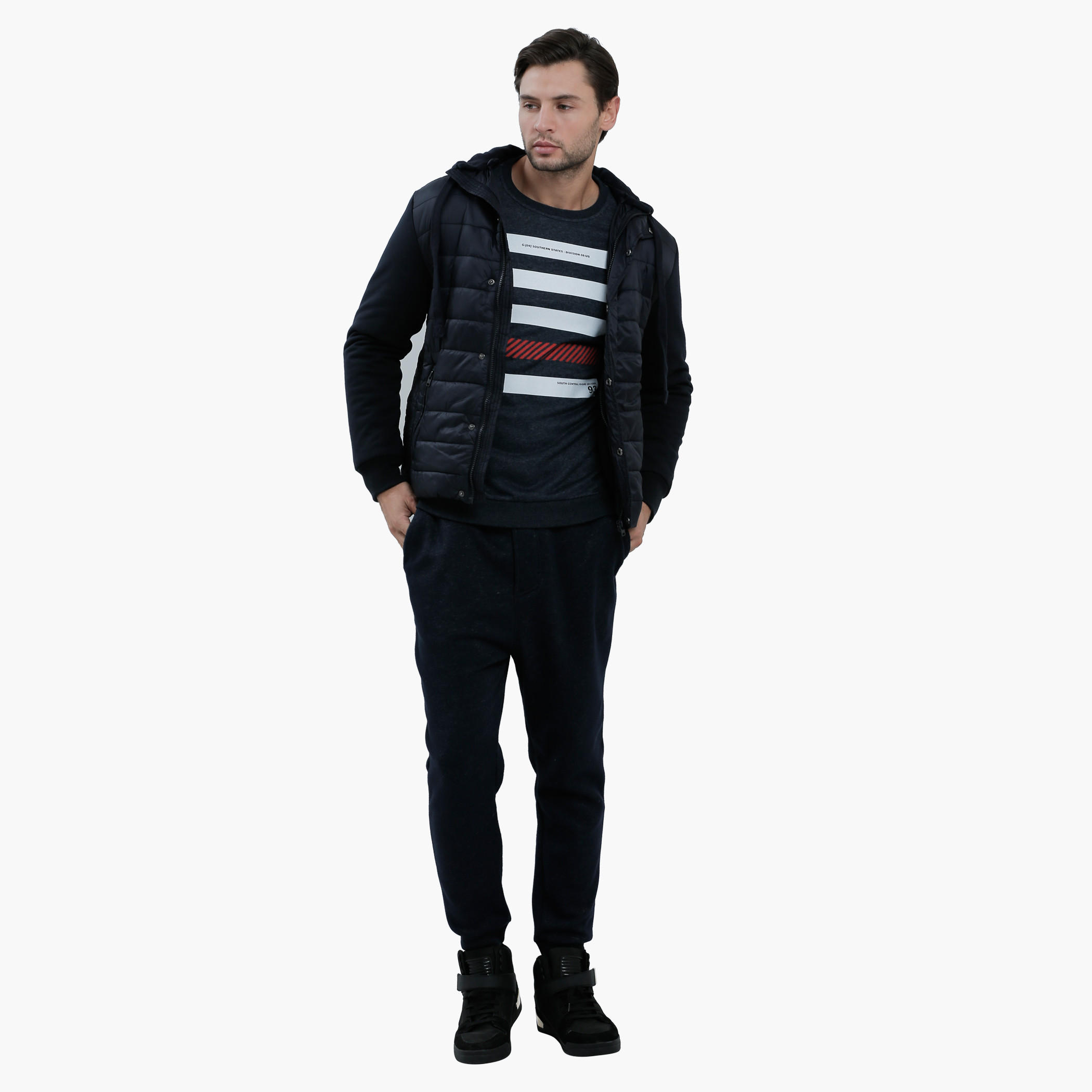 Quilted Jacket with Hood and Long Sleeves-men-clothing-jacketsandblazers-jackets-image-5