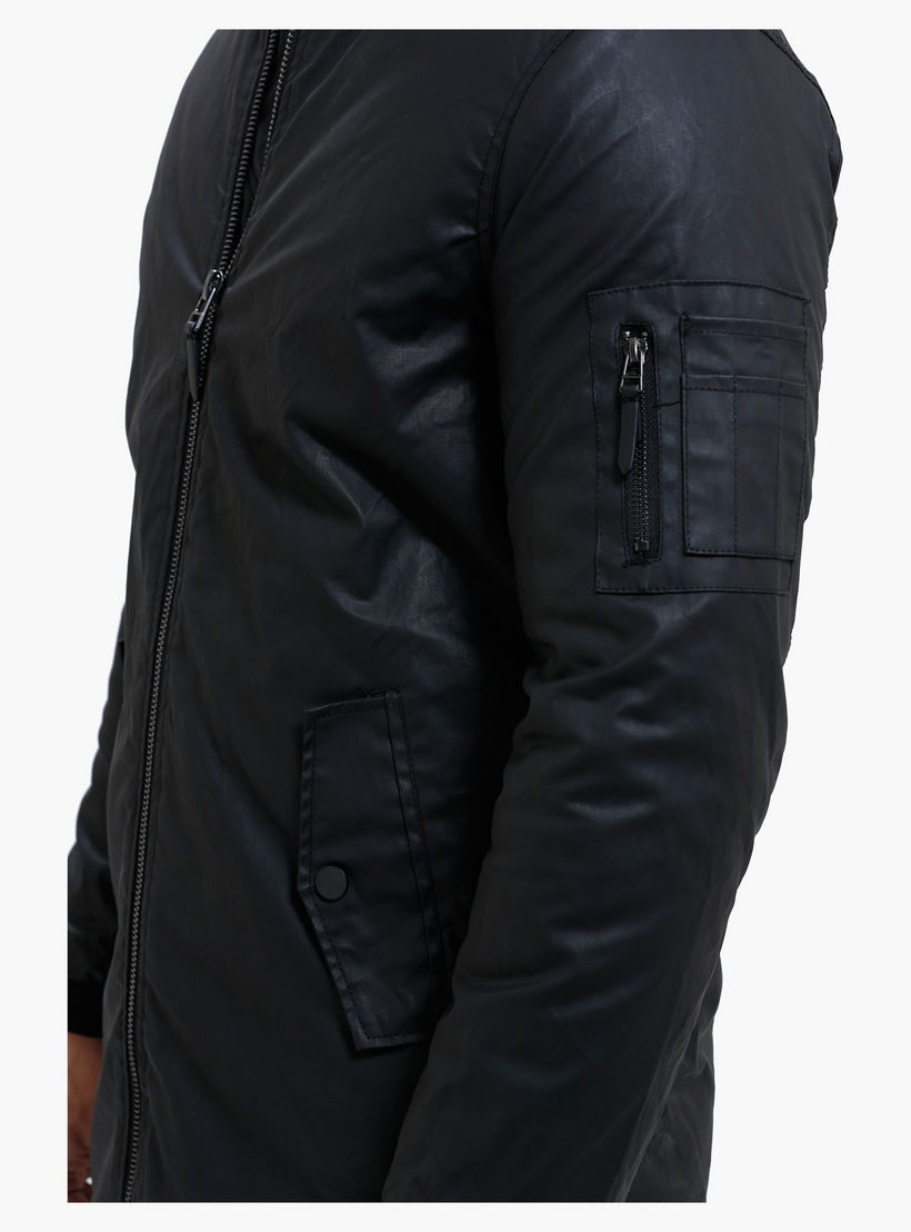 Long Bomber Jacket with Zip Closure-men-clothing-jacketsandblazers-jackets-image-2