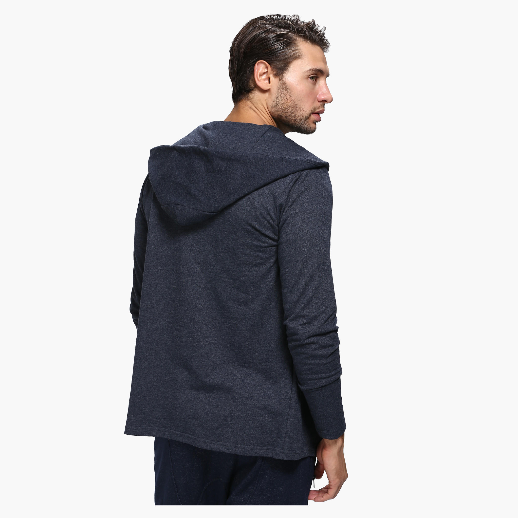Casual Cardigan with Hood and Long Sleeves-men-winterwear-hoodiesandsweatshirts-image-7