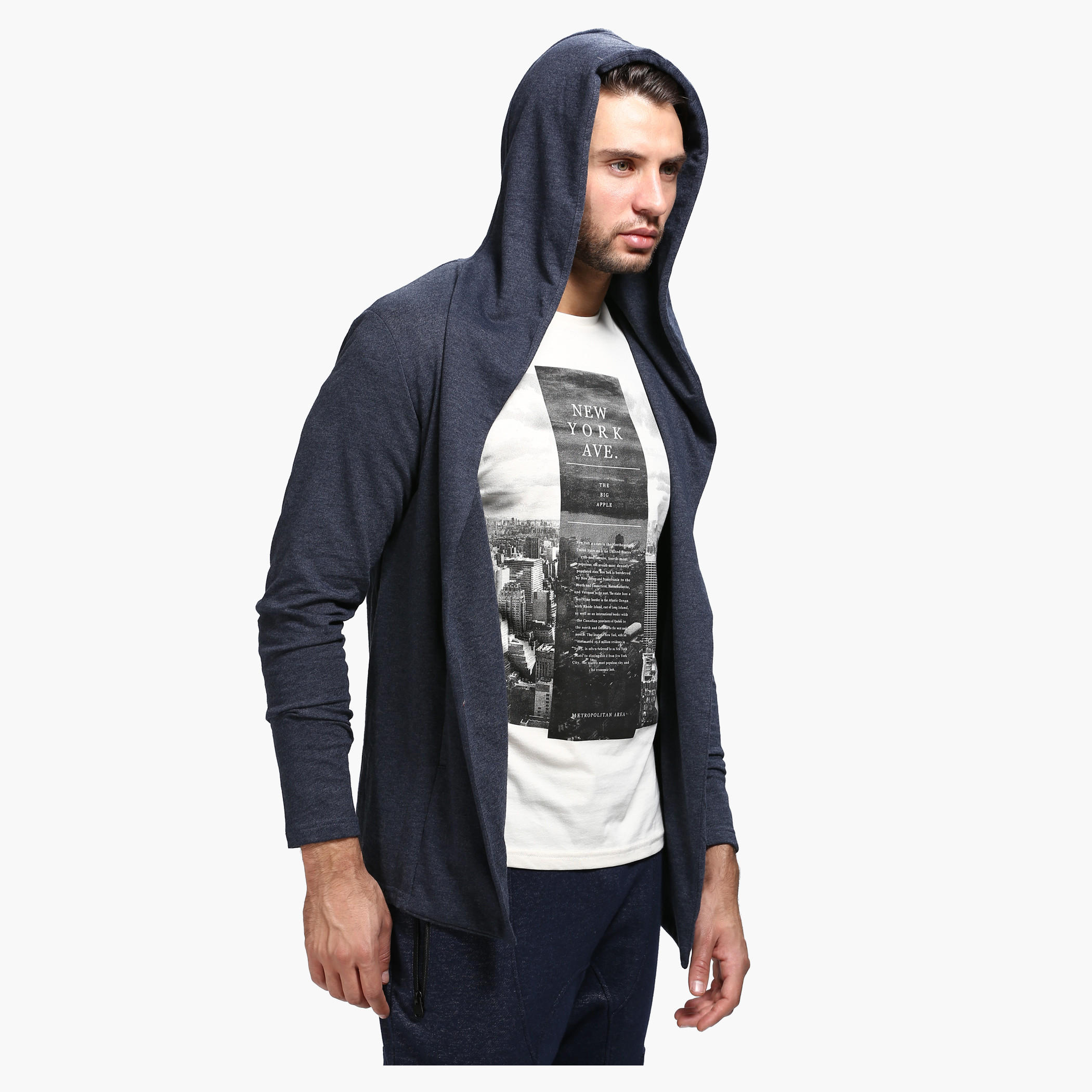 Casual Cardigan with Hood and Long Sleeves-men-winterwear-hoodiesandsweatshirts-image-8