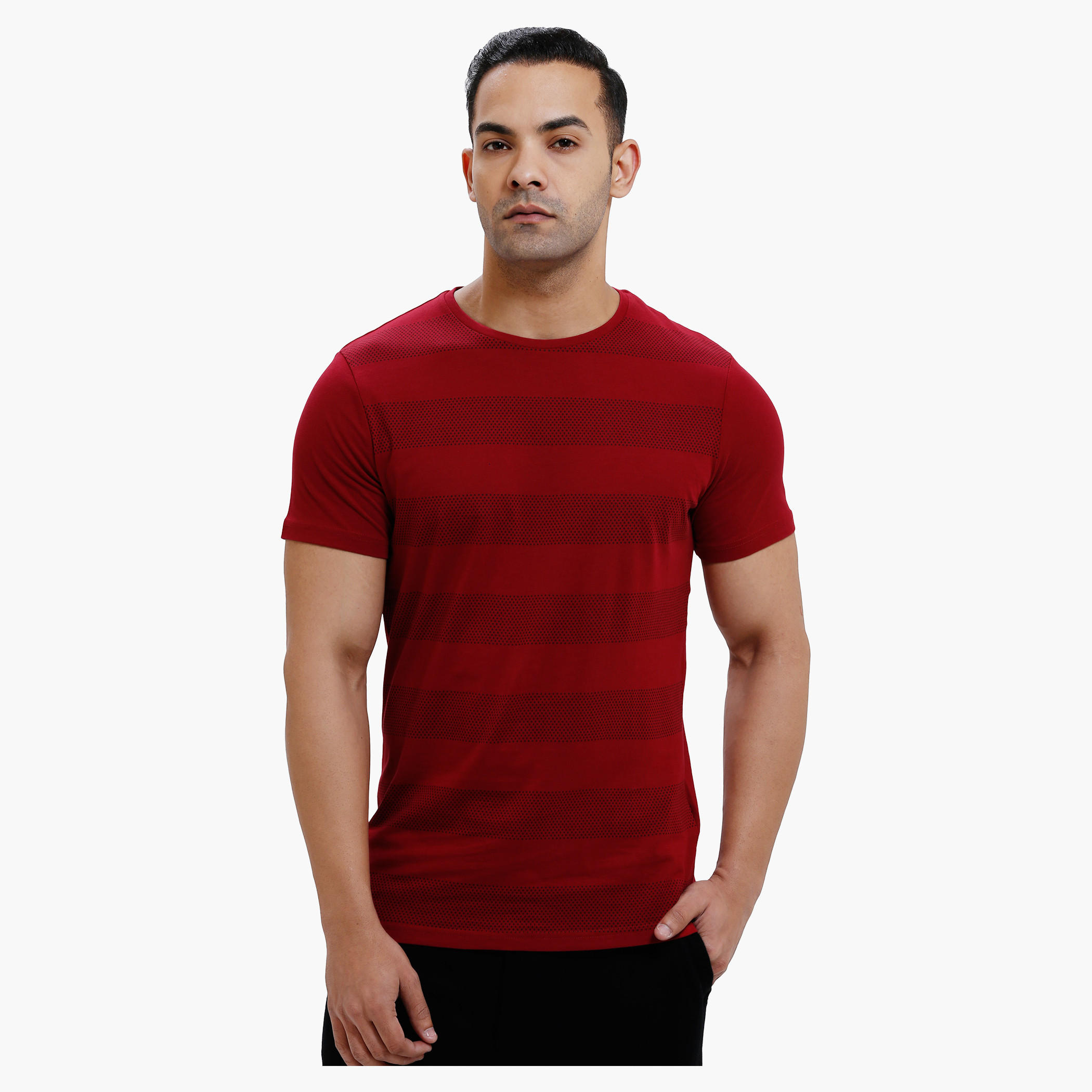 Printed Short Sleeves Cotton T-Shirt-men-clothing-tshirtsandpolos-tshirts-image-1