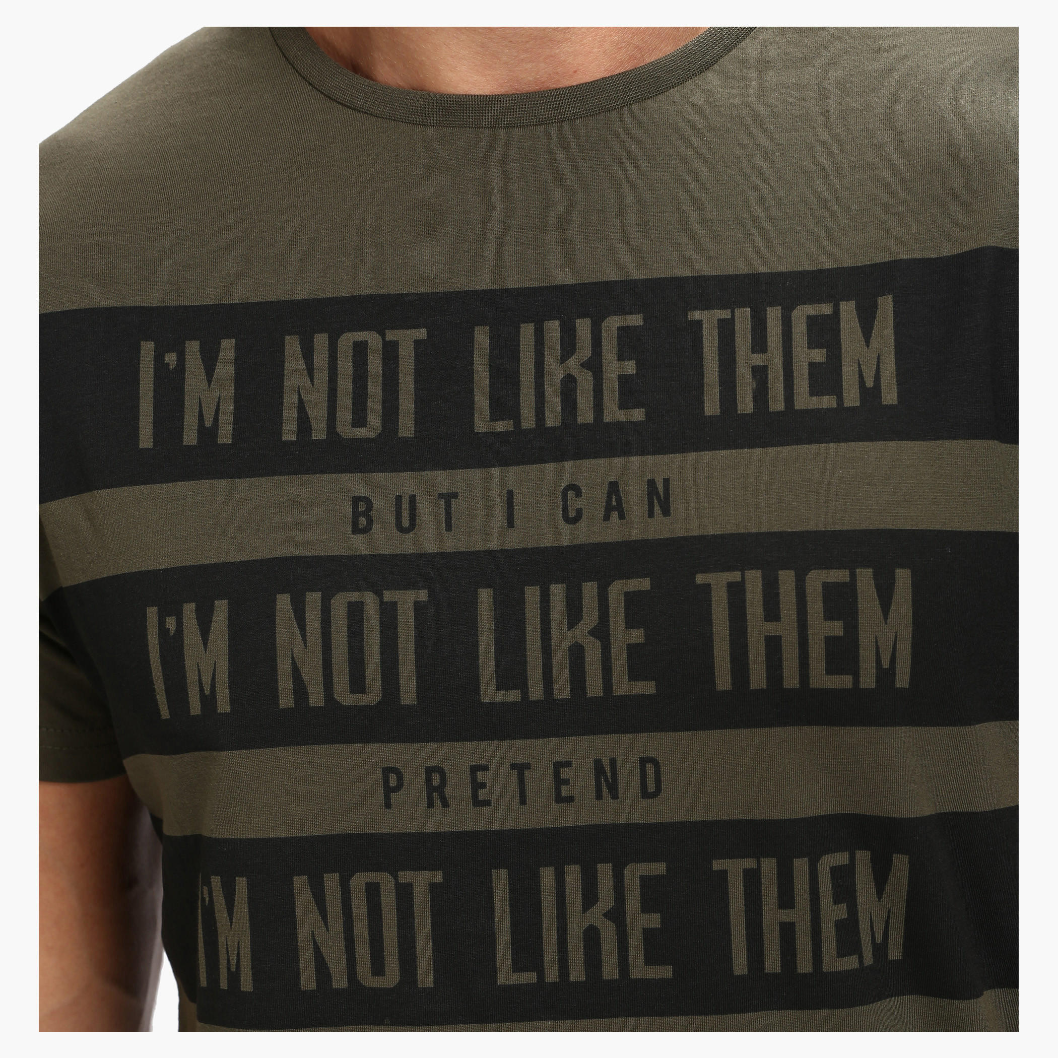 Printed Crew Neck T-Shirt with Short Sleeves in Slim Fit-men-clothing-tshirtsandpolos-tshirts-image-4