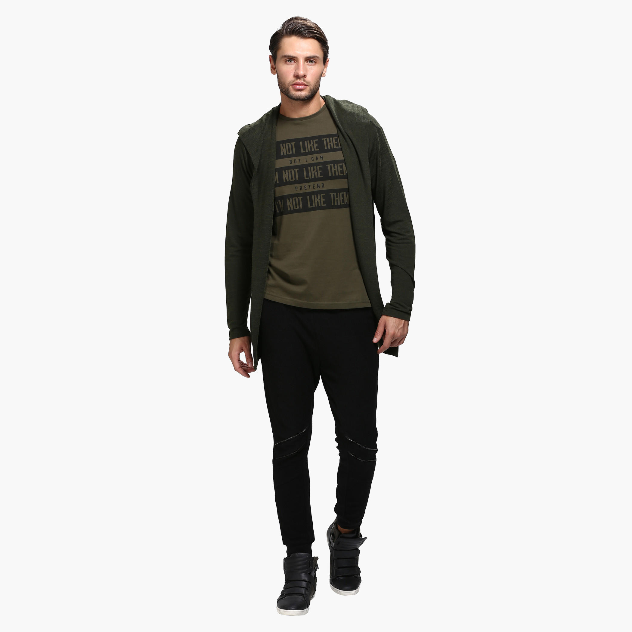 Printed Crew Neck T-Shirt with Short Sleeves in Slim Fit-men-clothing-tshirtsandpolos-tshirts-image-5