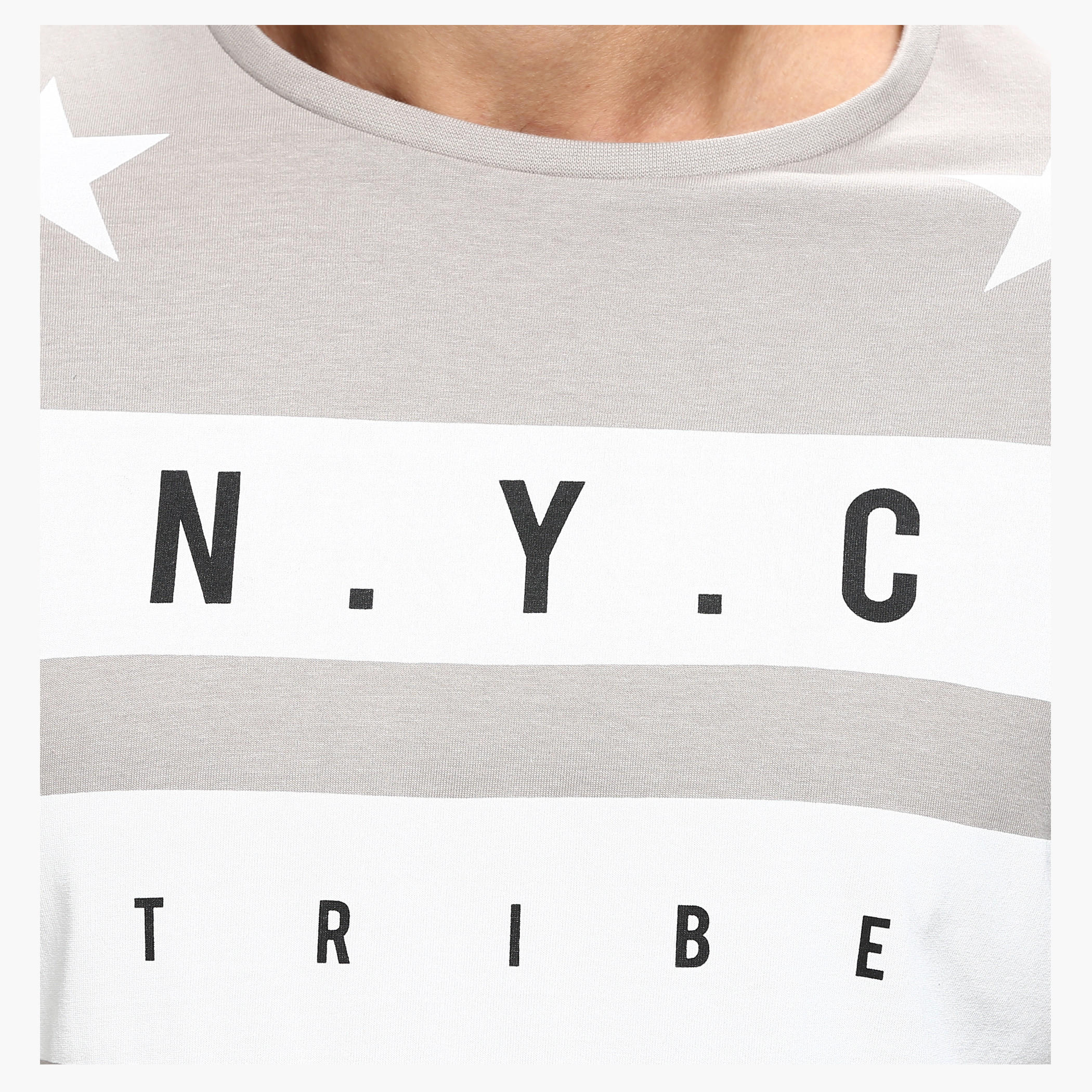 Printed Crew Neck T-Shirt with Short Sleeves in Slim Fit-men-clothing-tshirtsandpolos-tshirts-image-4