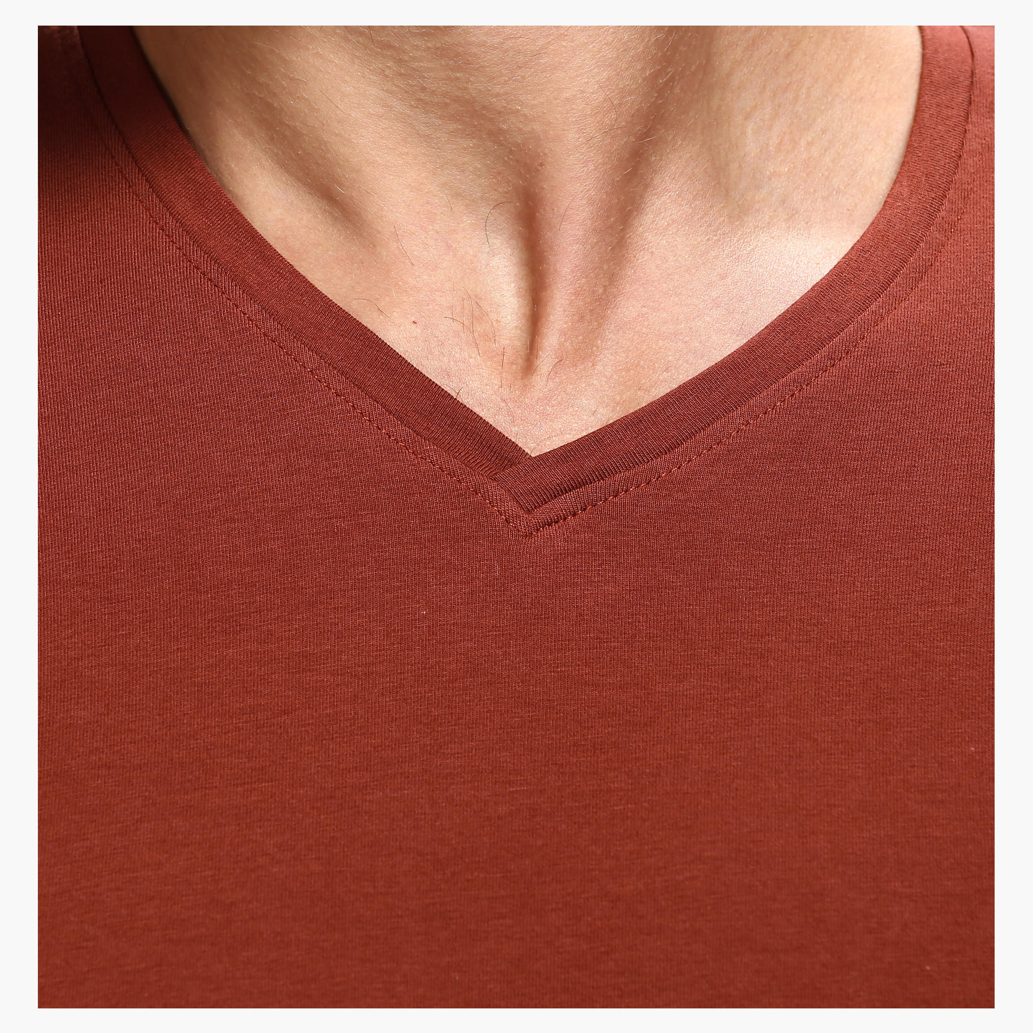 Casual V-Neck T-Shirt with Short Sleeves in Slim Fit-men-clothing-tshirtsandpolos-tshirts-image-14