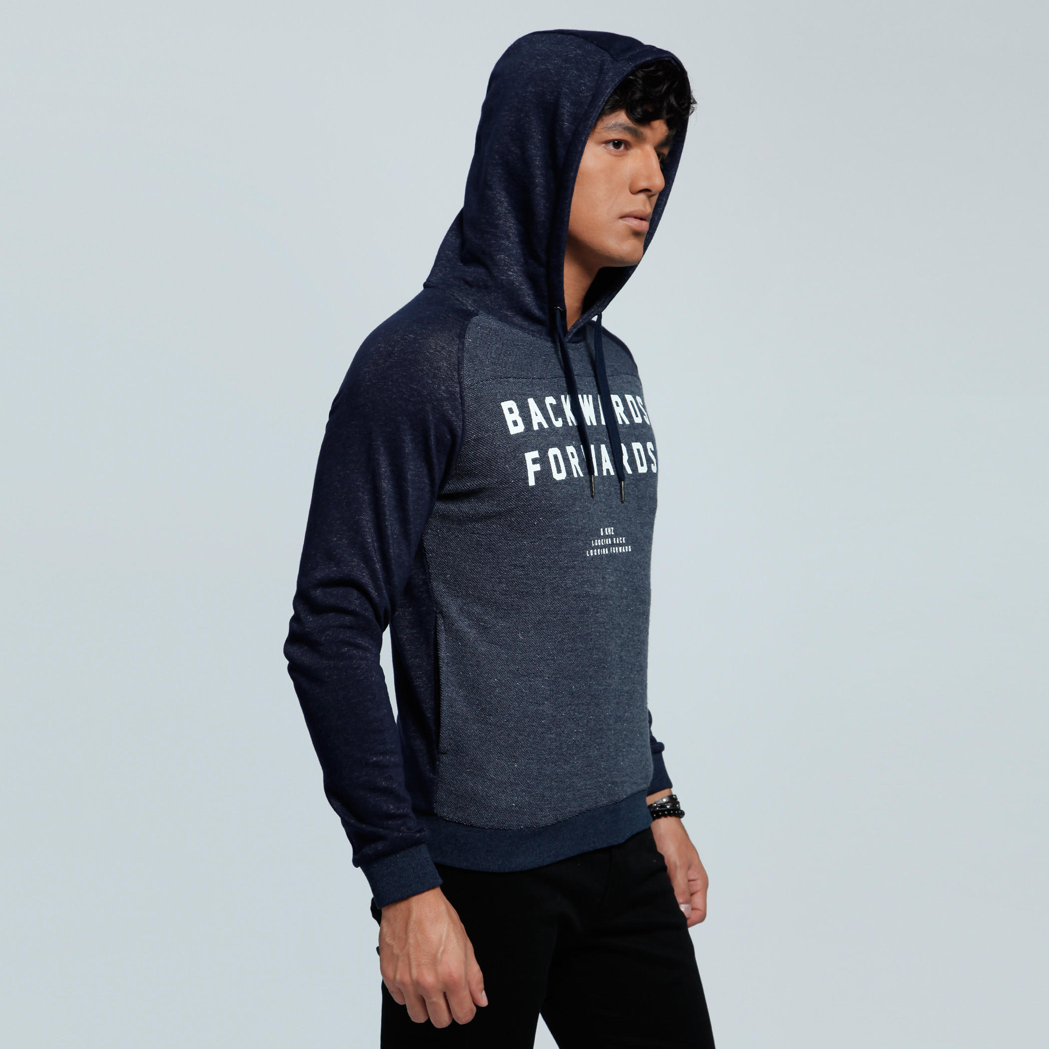 Printed Sweatshirt with Hood and Long Sleeves-men-winterwear-hoodiesandsweatshirts-image-3