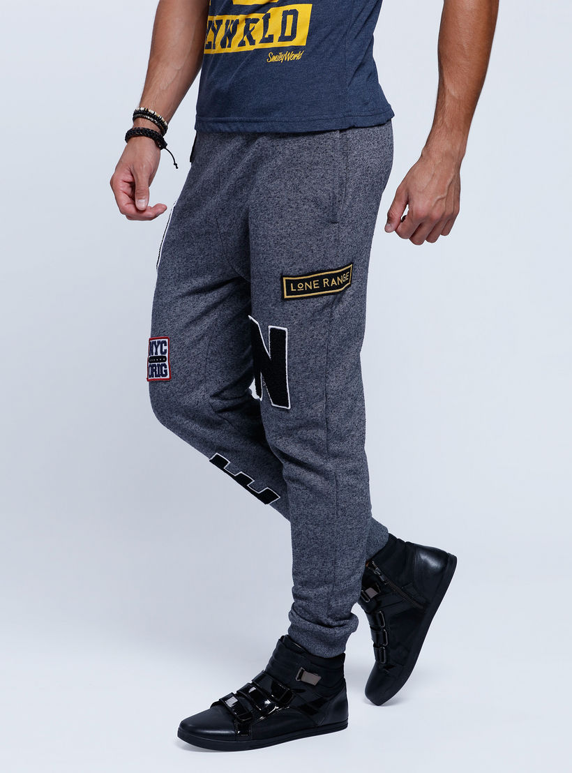 Printed Full Length Jog Pants with Pocket Detail-men-clothing-bottoms-joggers-image-3
