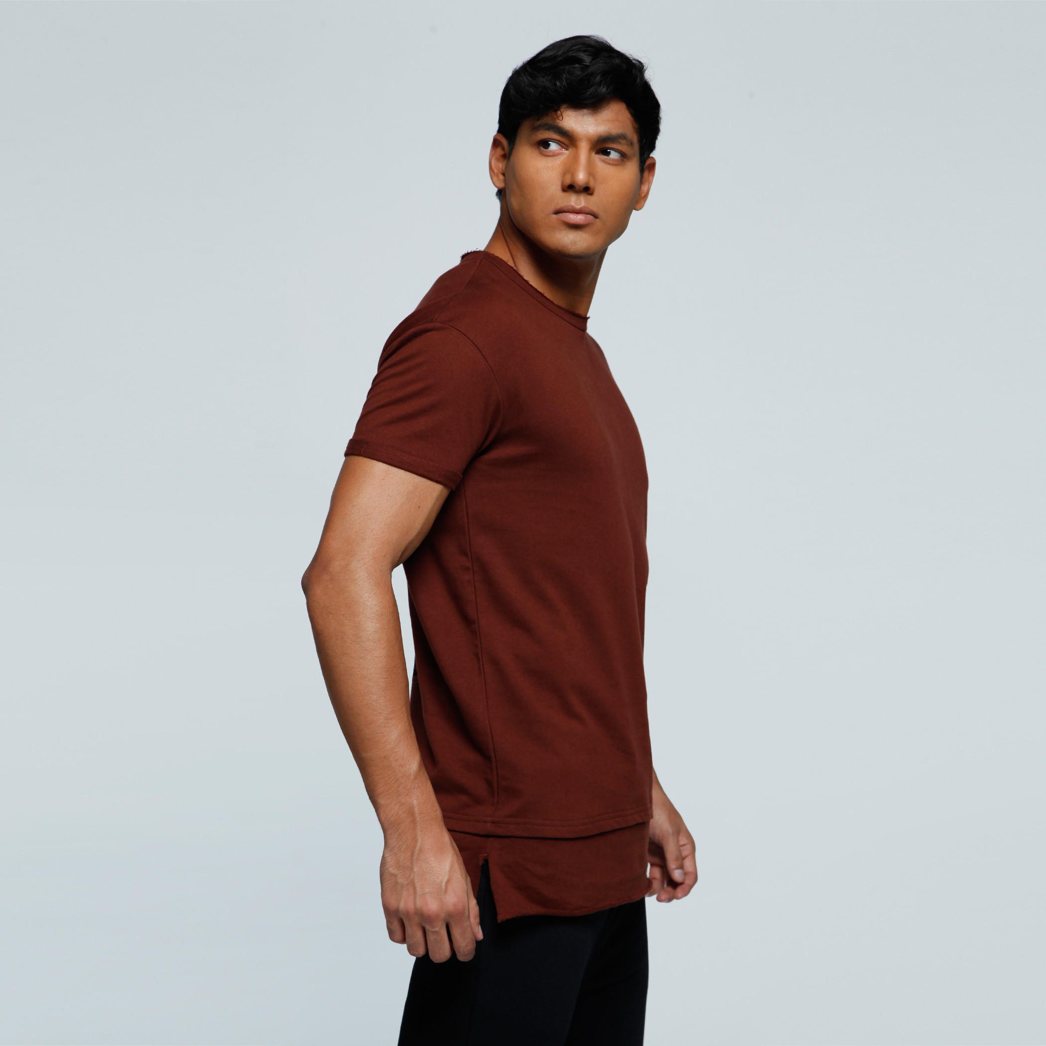 Printed T-Shirt with Crew Neck and Short Sleeves-men-clothing-tshirtsandpolos-tshirts-image-3