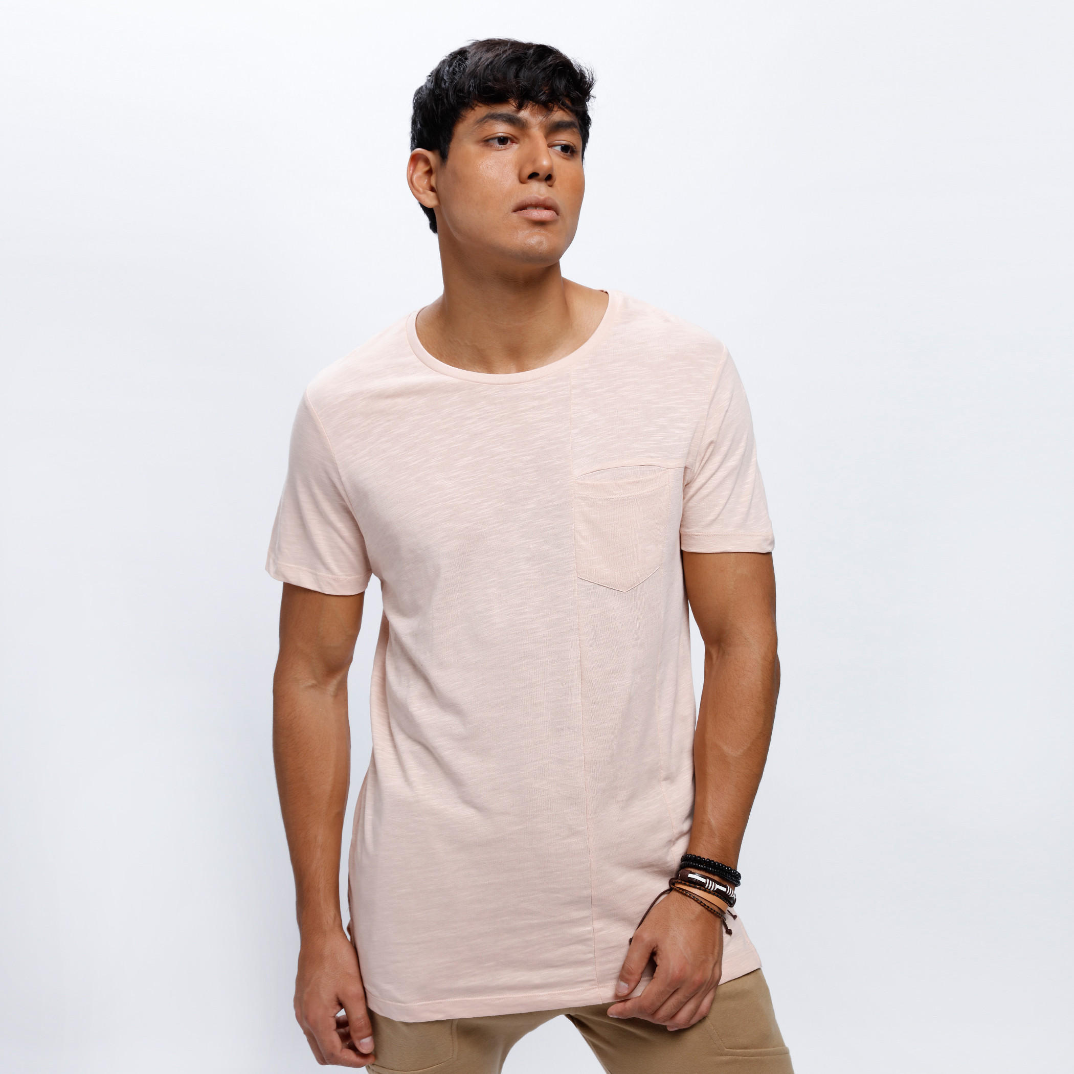 Crew Neck T-Shirt with Short Sleeves-men-clothing-tshirtsandpolos-tshirts-image-1
