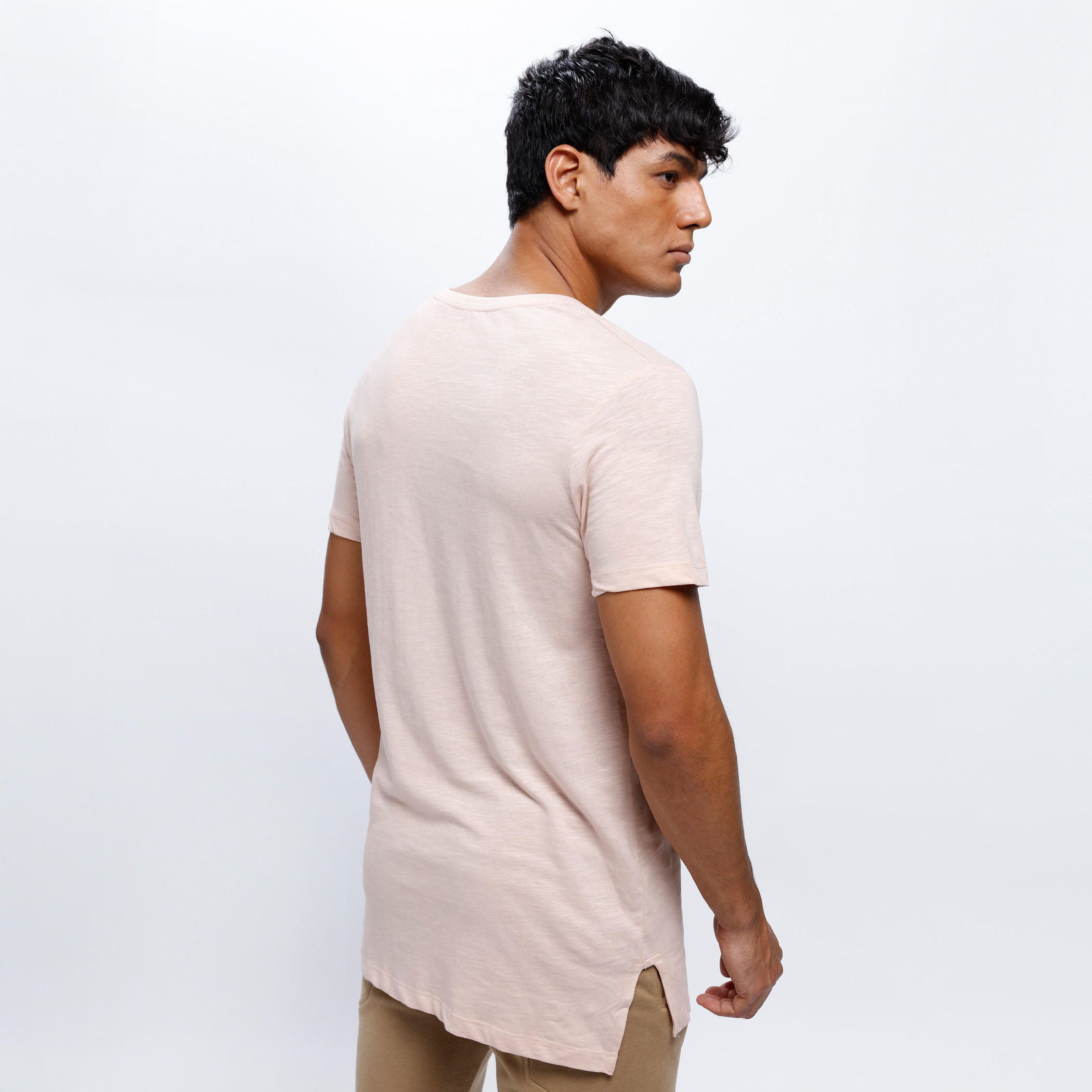 Crew Neck T-Shirt with Short Sleeves-men-clothing-tshirtsandpolos-tshirts-image-2