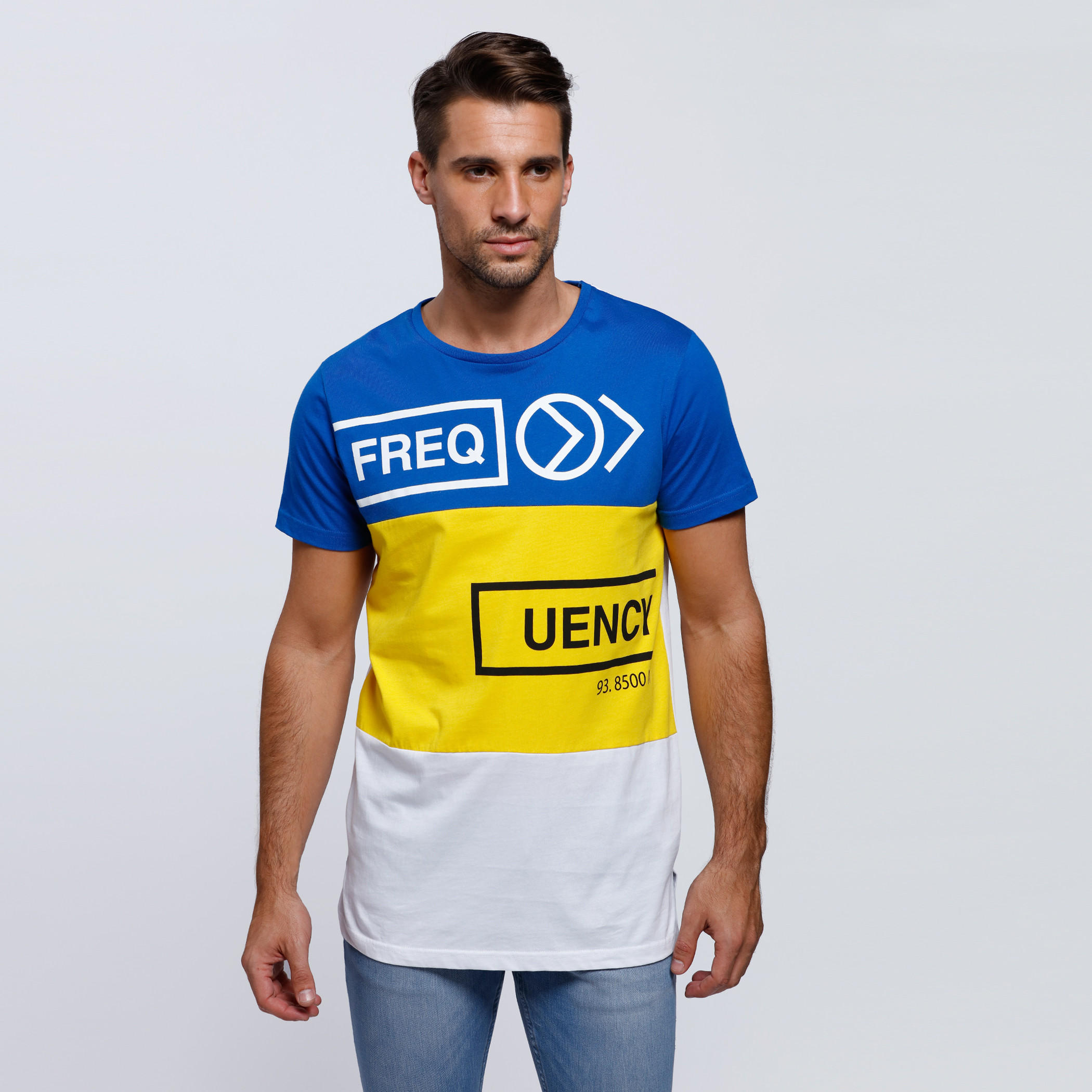 Printed Short Sleeves T-Shirt with Round Neckline-men-clothing-tshirtsandpolos-tshirts-image-1