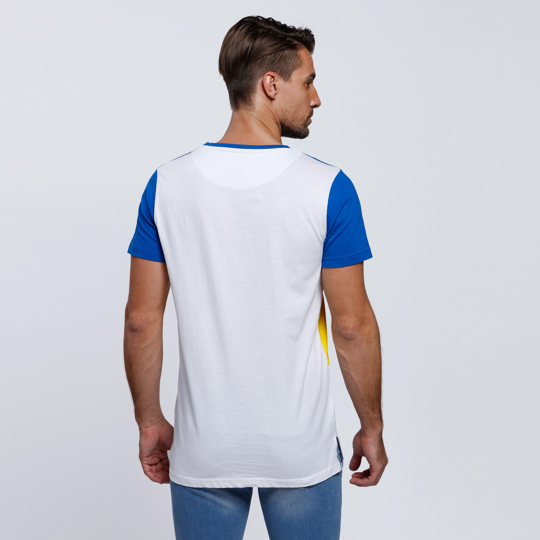 Printed Short Sleeves T-Shirt with Round Neckline-men-clothing-tshirtsandpolos-tshirts-image-2