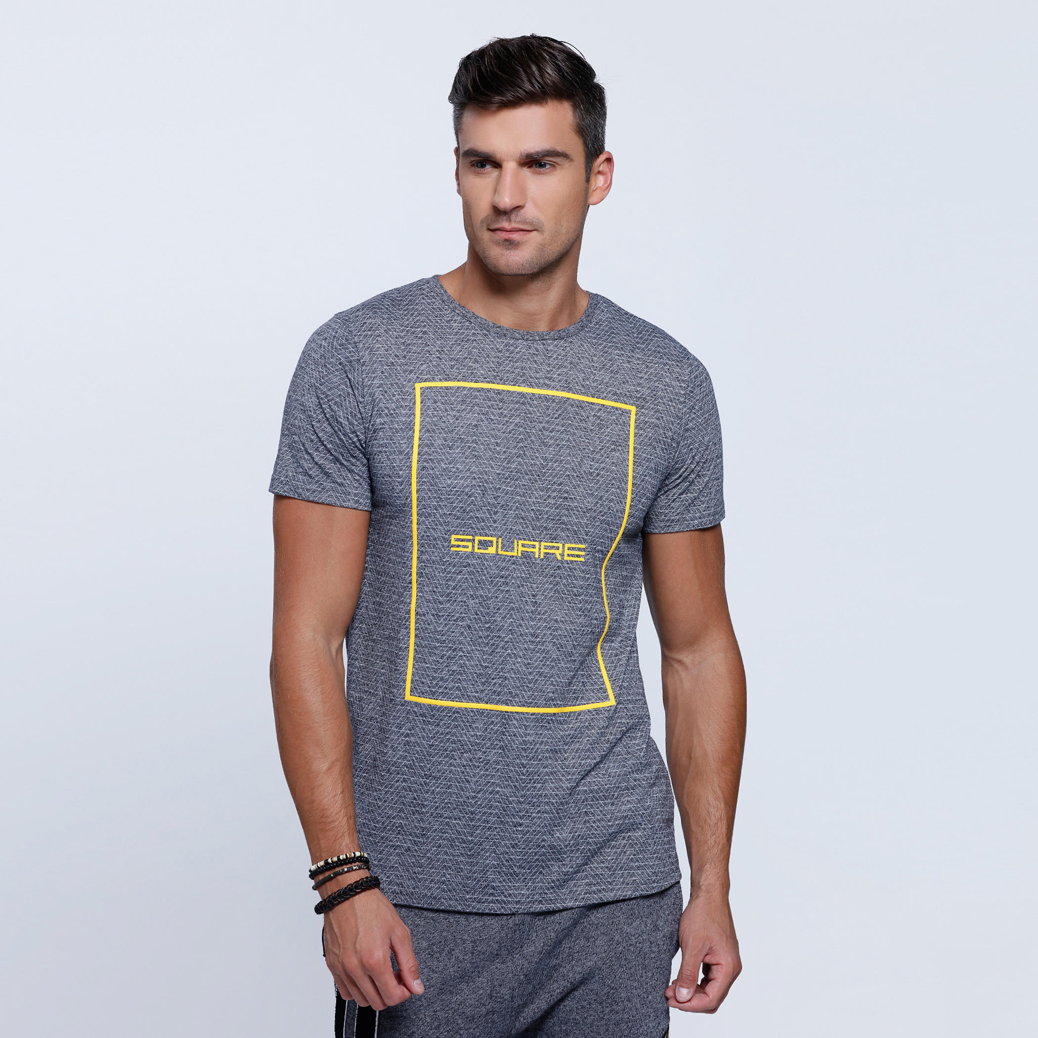 Printed Short Sleeves T-Shirt with Crew Neckline-men-clothing-tshirtsandpolos-tshirts-image-1