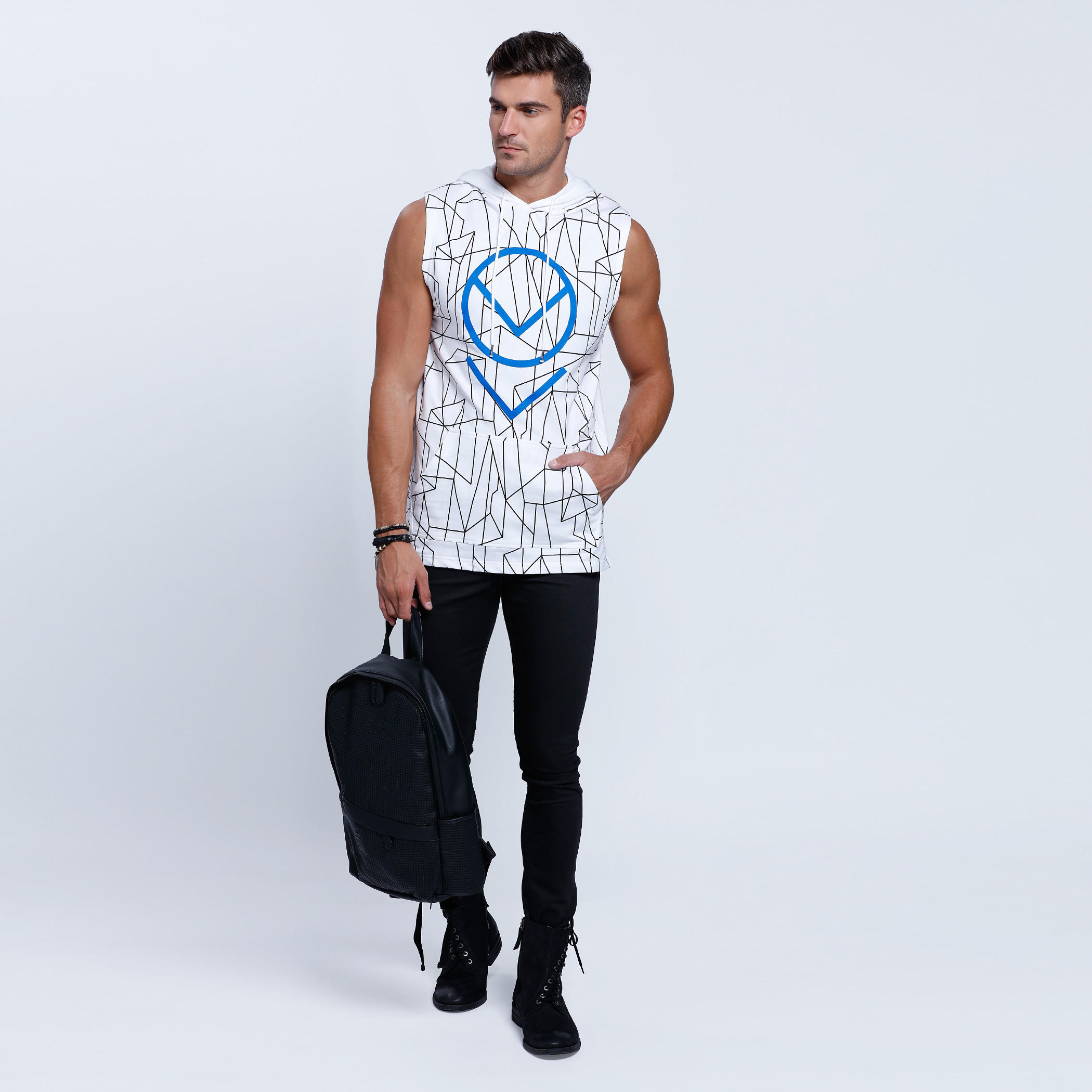 Printed Sleeveless T-Shirt with Hood-men-clothing-tshirtsandpolos-tshirts-image-5
