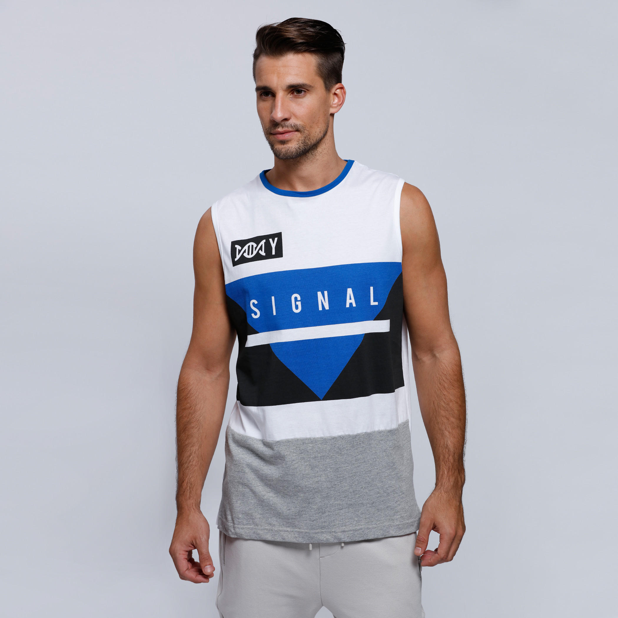 Printed Sleeveless T-Shirt with Round Neckline-men-clothing-tshirtsandpolos-tshirts-image-5
