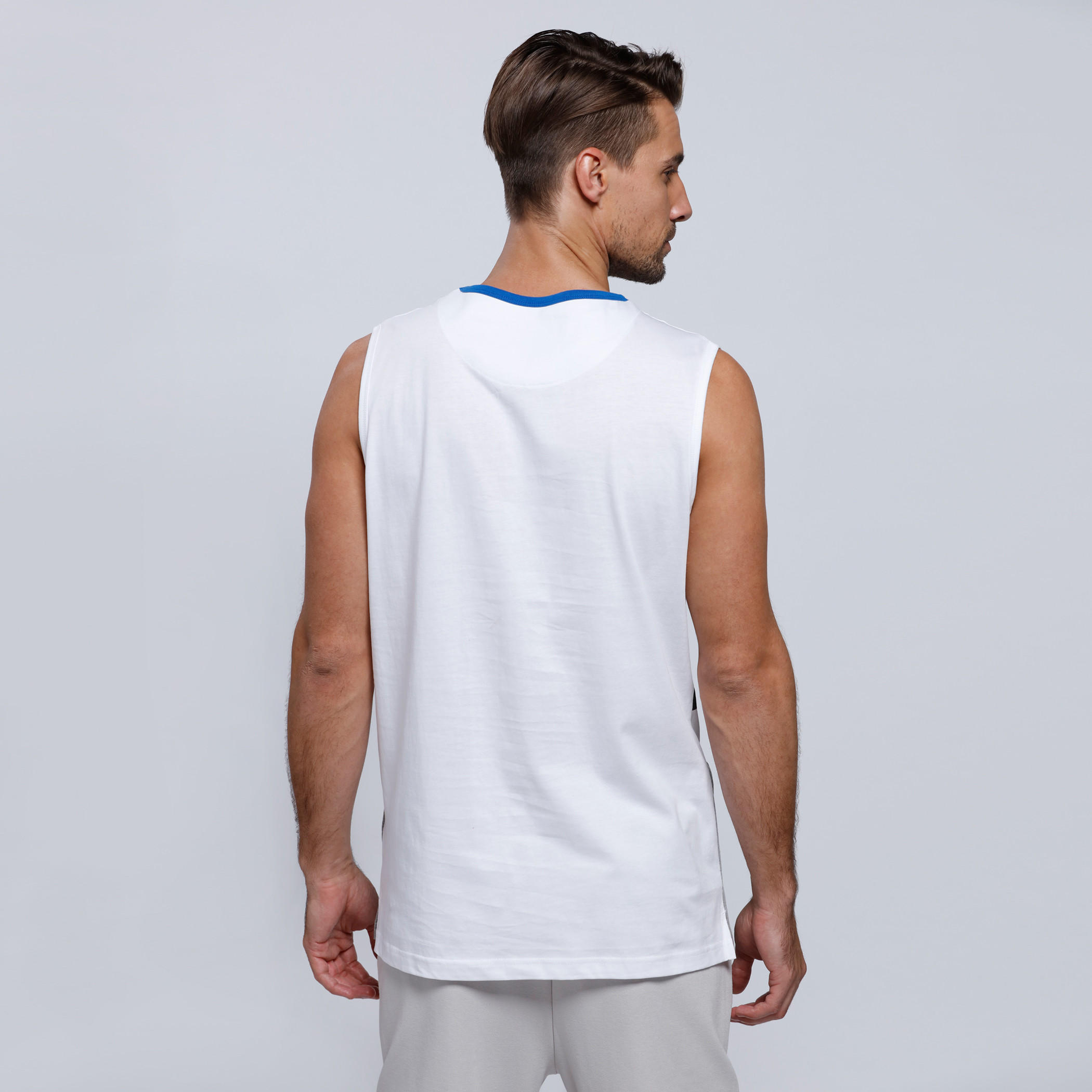 Printed Sleeveless T-Shirt with Round Neckline-men-clothing-tshirtsandpolos-tshirts-image-2