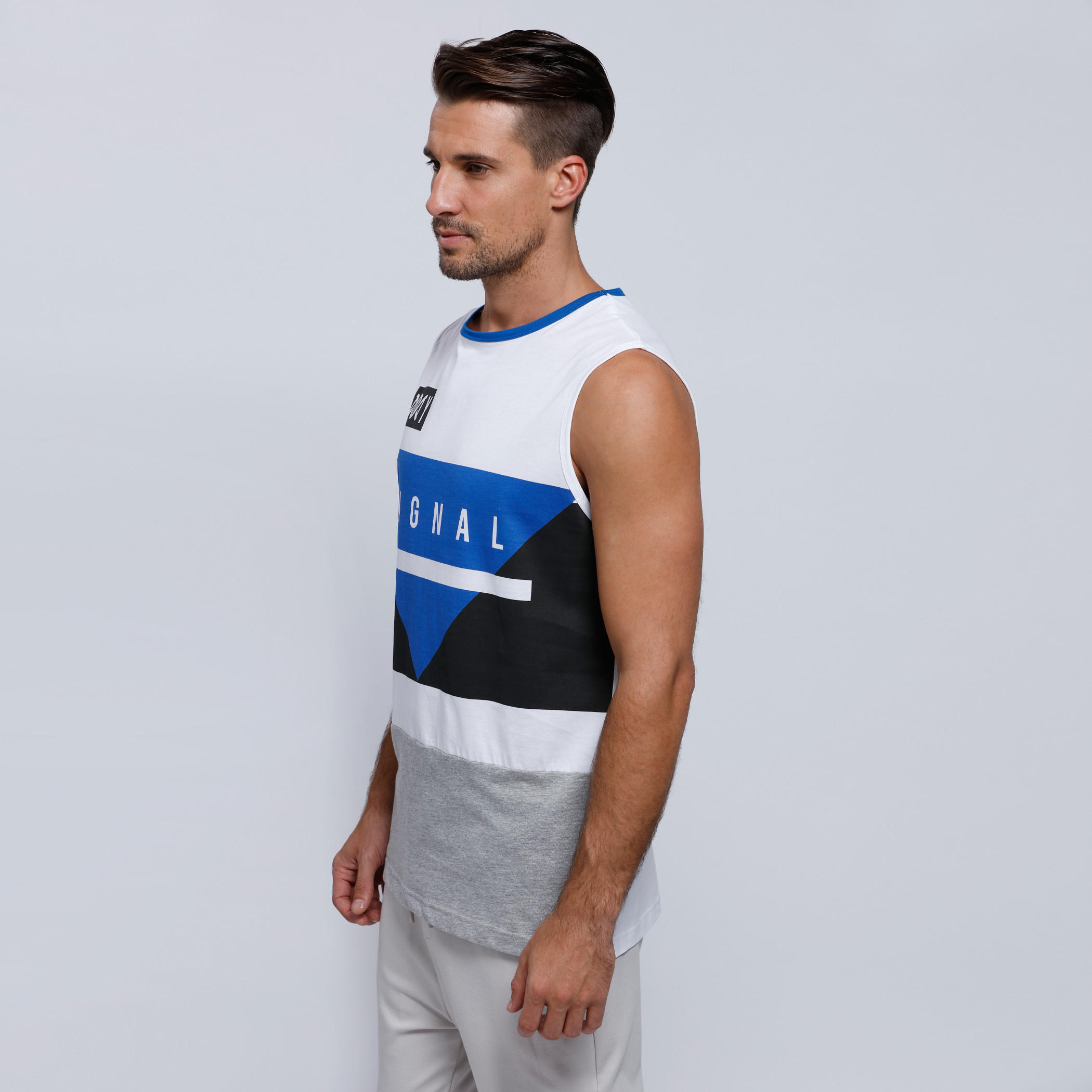 Printed Sleeveless T-Shirt with Round Neckline-men-clothing-tshirtsandpolos-tshirts-image-3