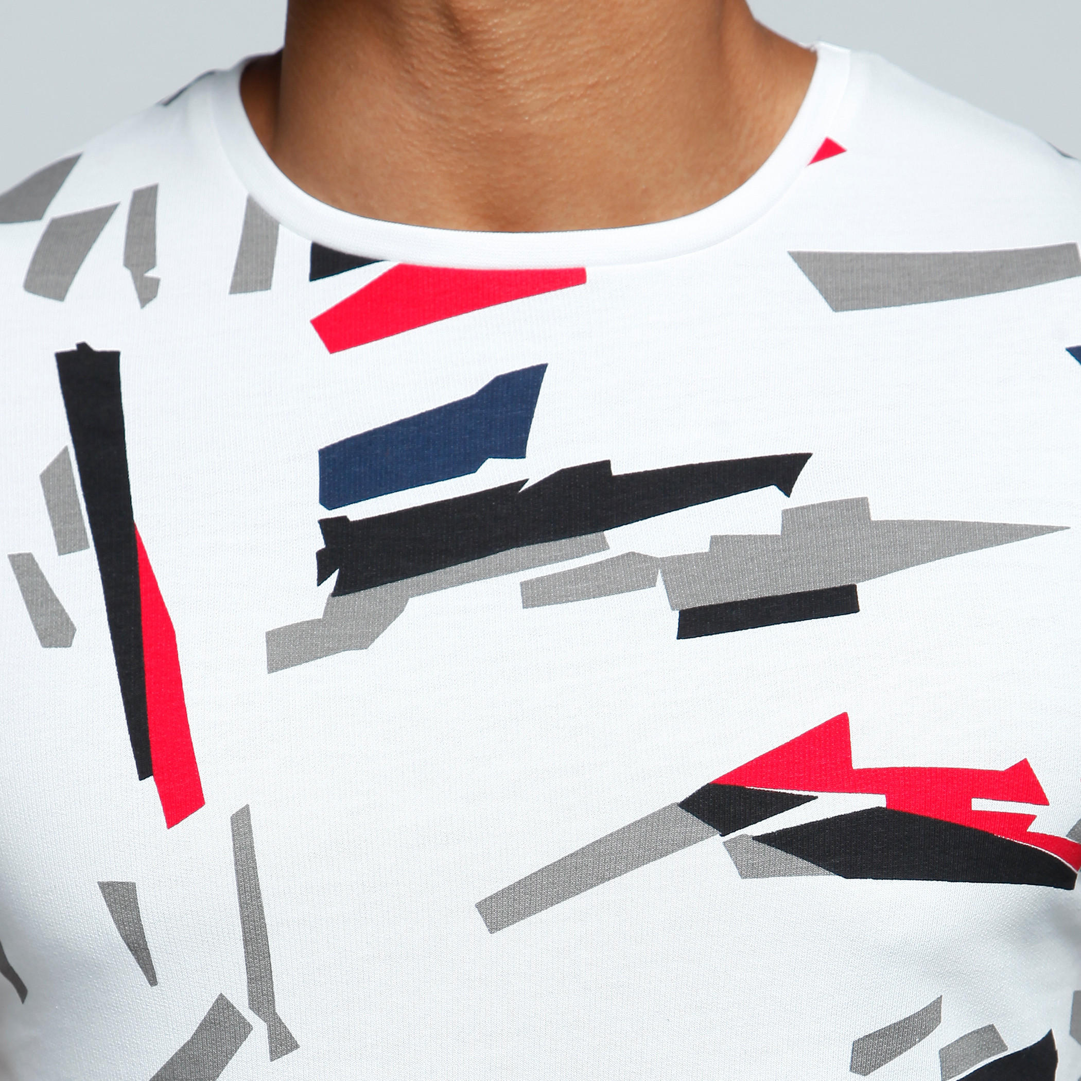 Printed T-Shirt with Crew Neck and Short Sleeves-men-clothing-tshirtsandpolos-tshirts-image-2