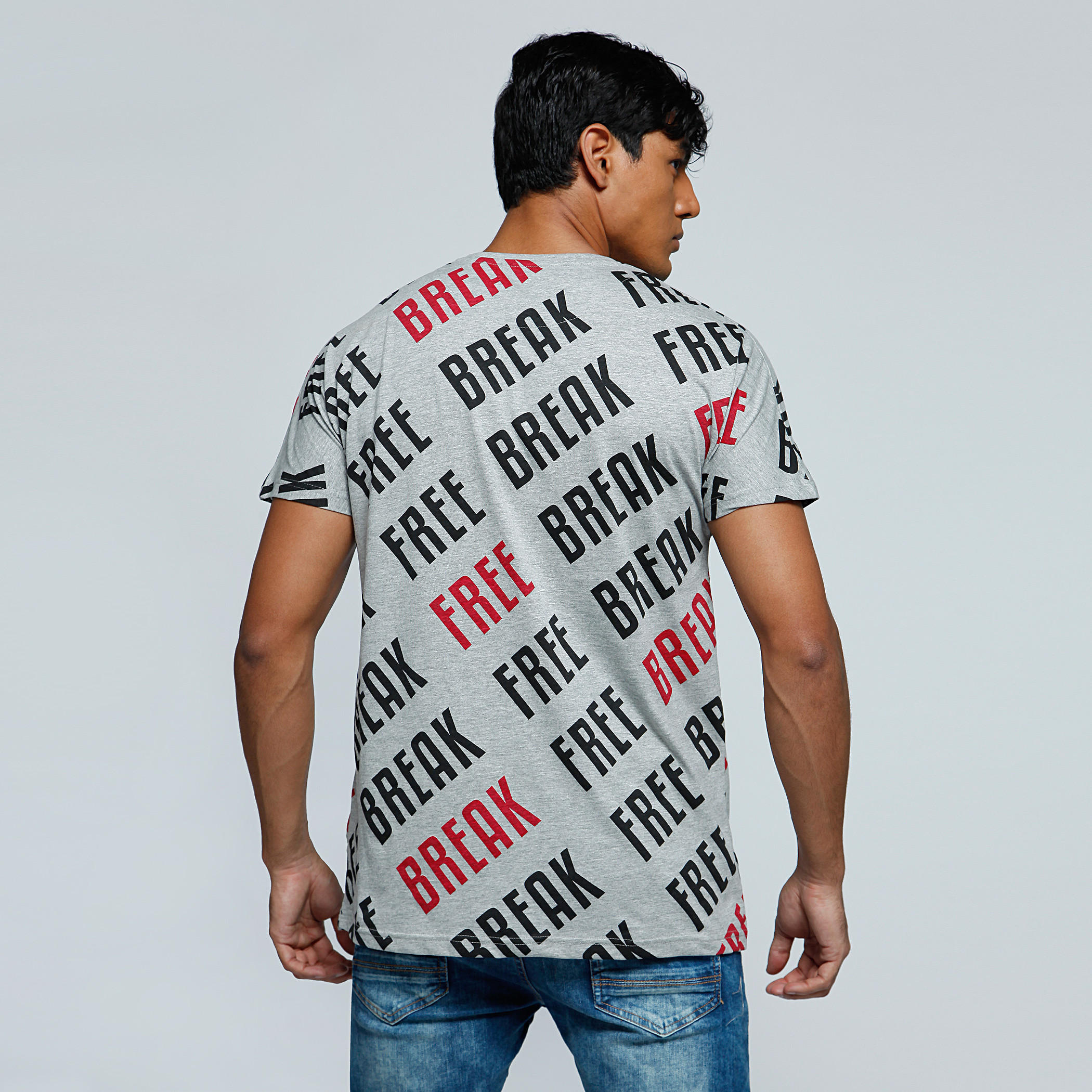 Printed T-Shirt with Crew Neck and Short Sleeves-men-clothing-tshirtsandpolos-tshirts-image-2