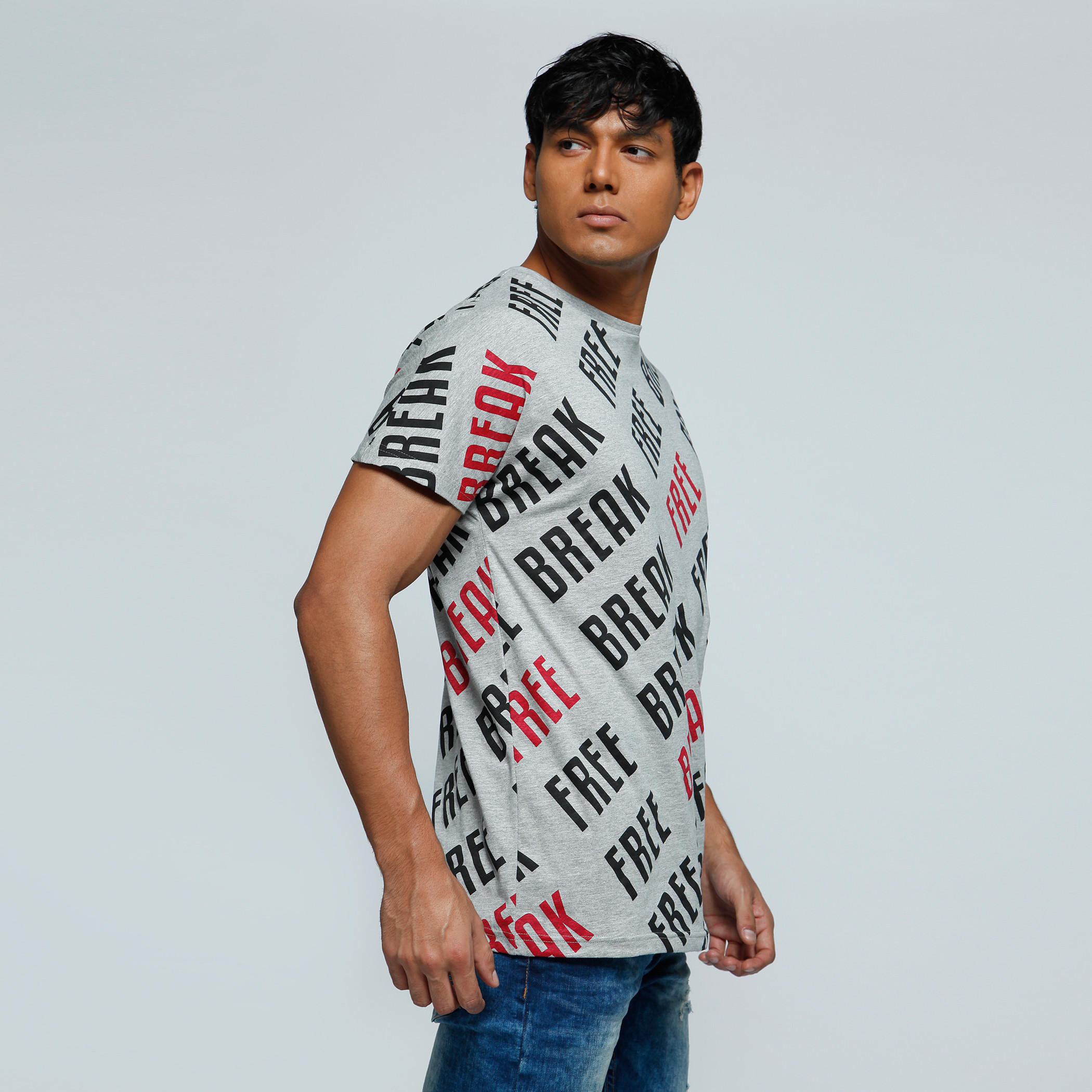 Printed T-Shirt with Crew Neck and Short Sleeves-men-clothing-tshirtsandpolos-tshirts-image-3