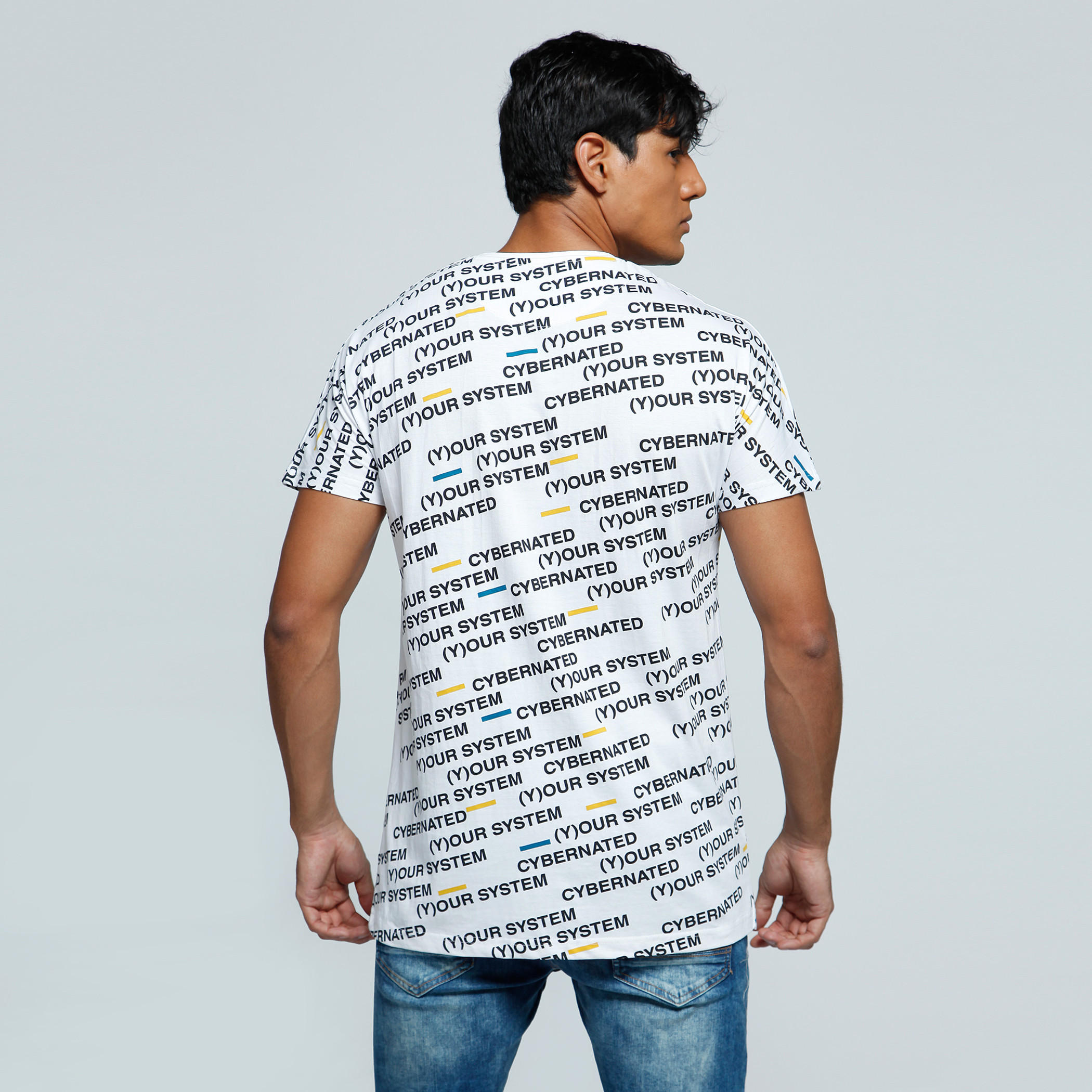 Printed T-Shirt with Crew Neck and Short Sleeves-men-clothing-tshirtsandpolos-tshirts-image-4