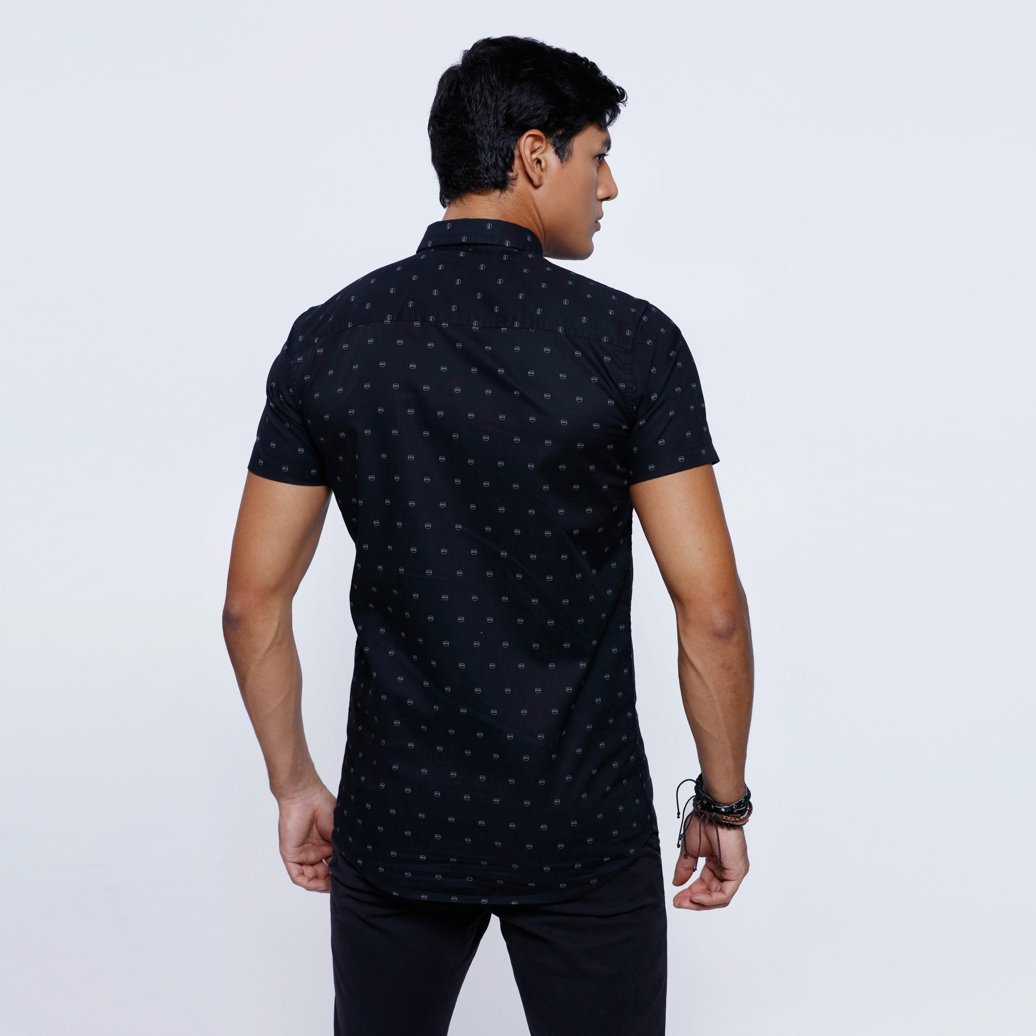 Printed Shirt with Short Sleeves-men-clothing-shirts-image-2