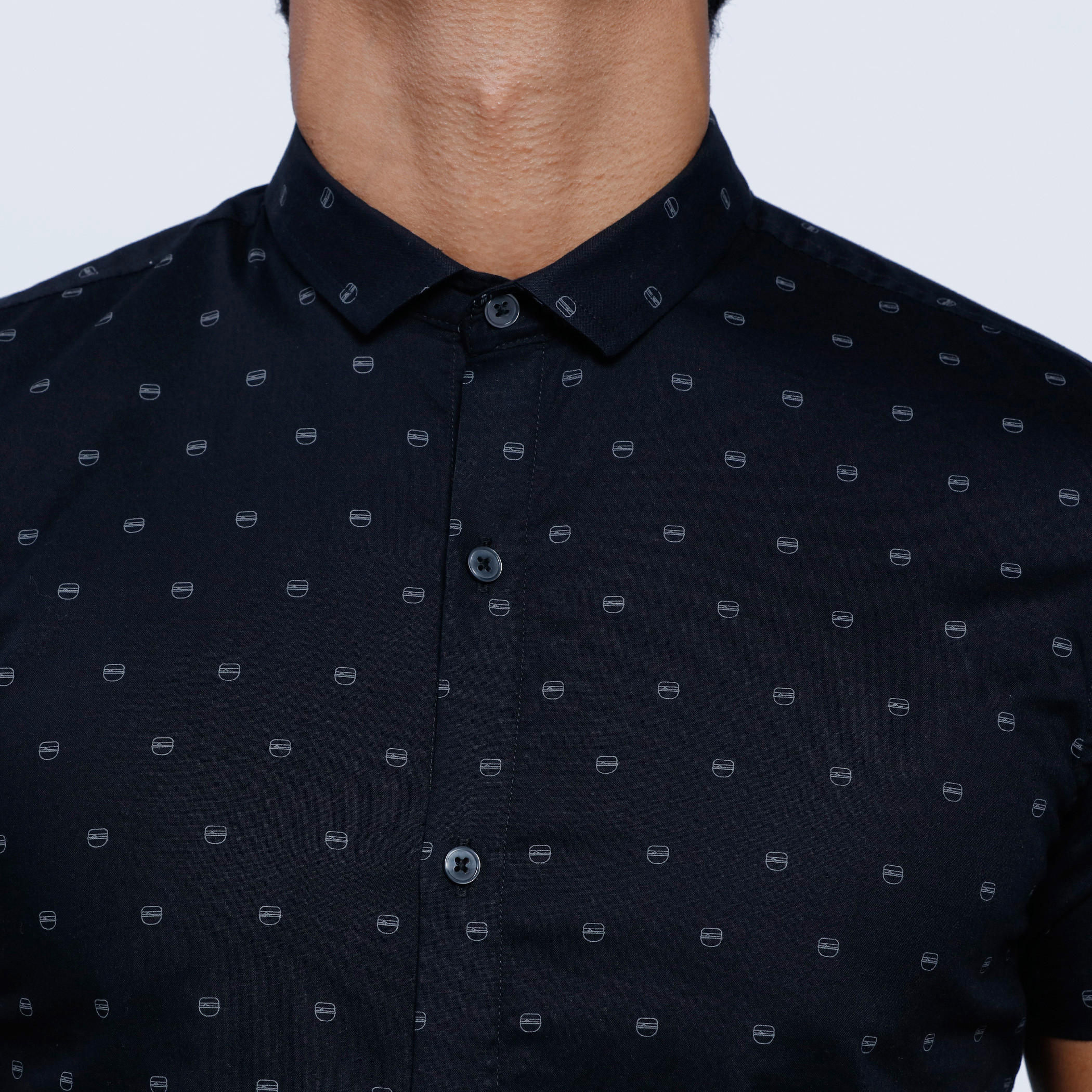 Printed Shirt with Short Sleeves-men-clothing-shirts-image-4