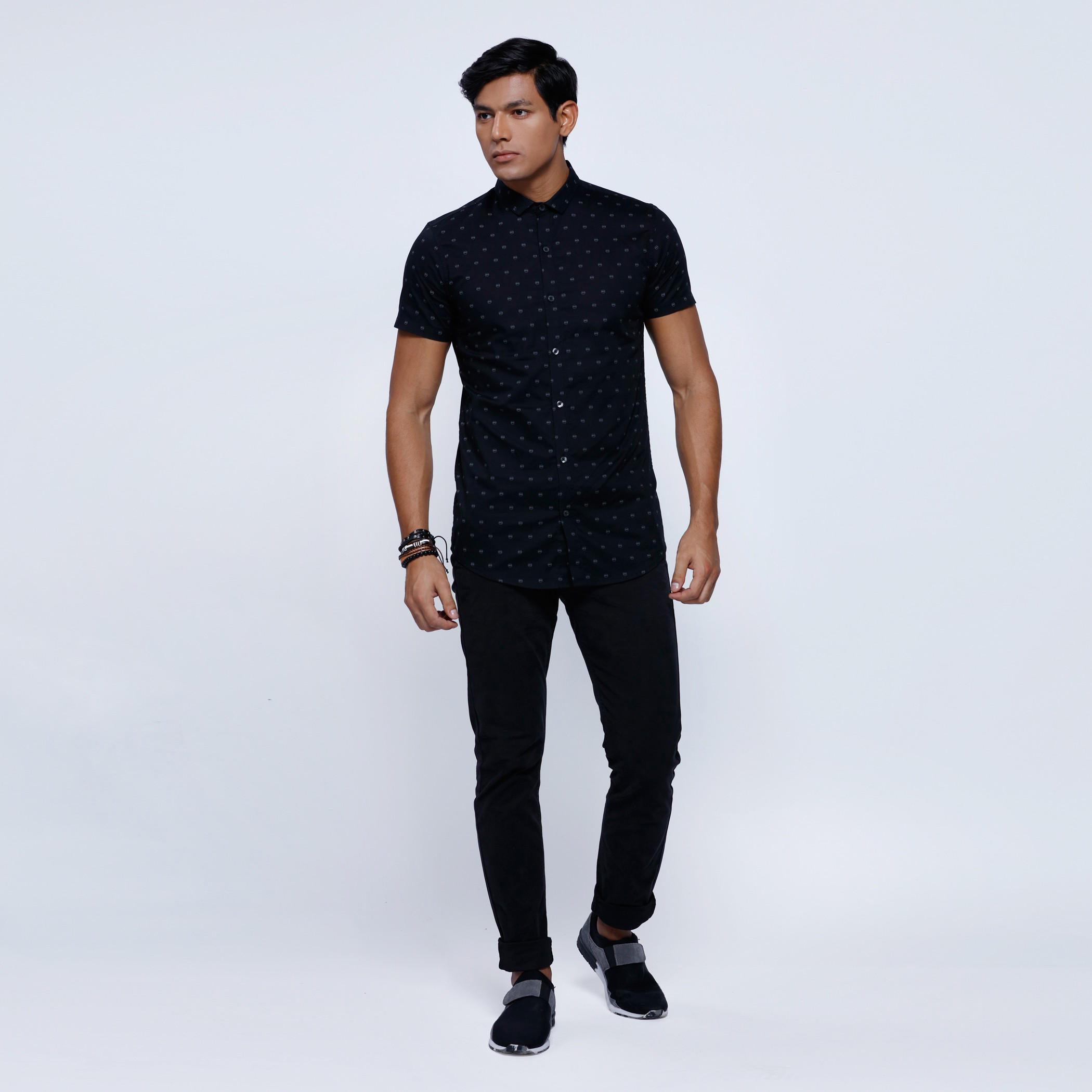 Printed Shirt with Short Sleeves-men-clothing-shirts-image-5