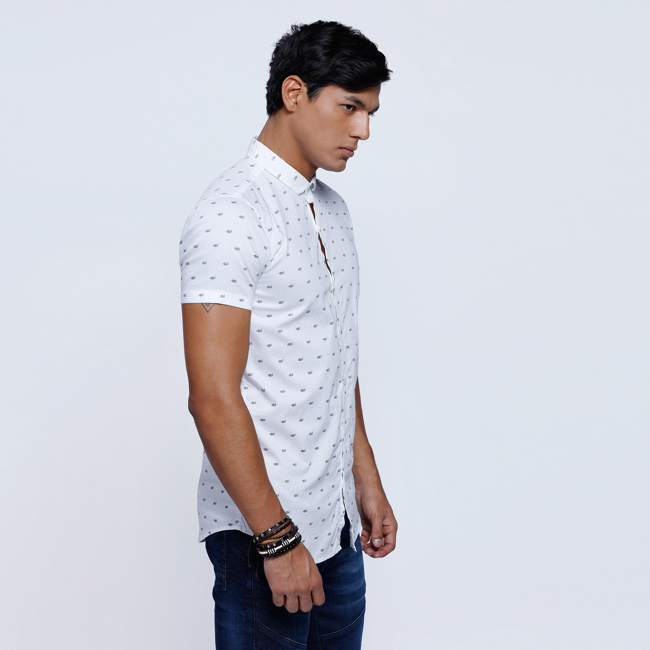 Printed Shirt with Short Sleeves-men-clothing-shirts-image-3