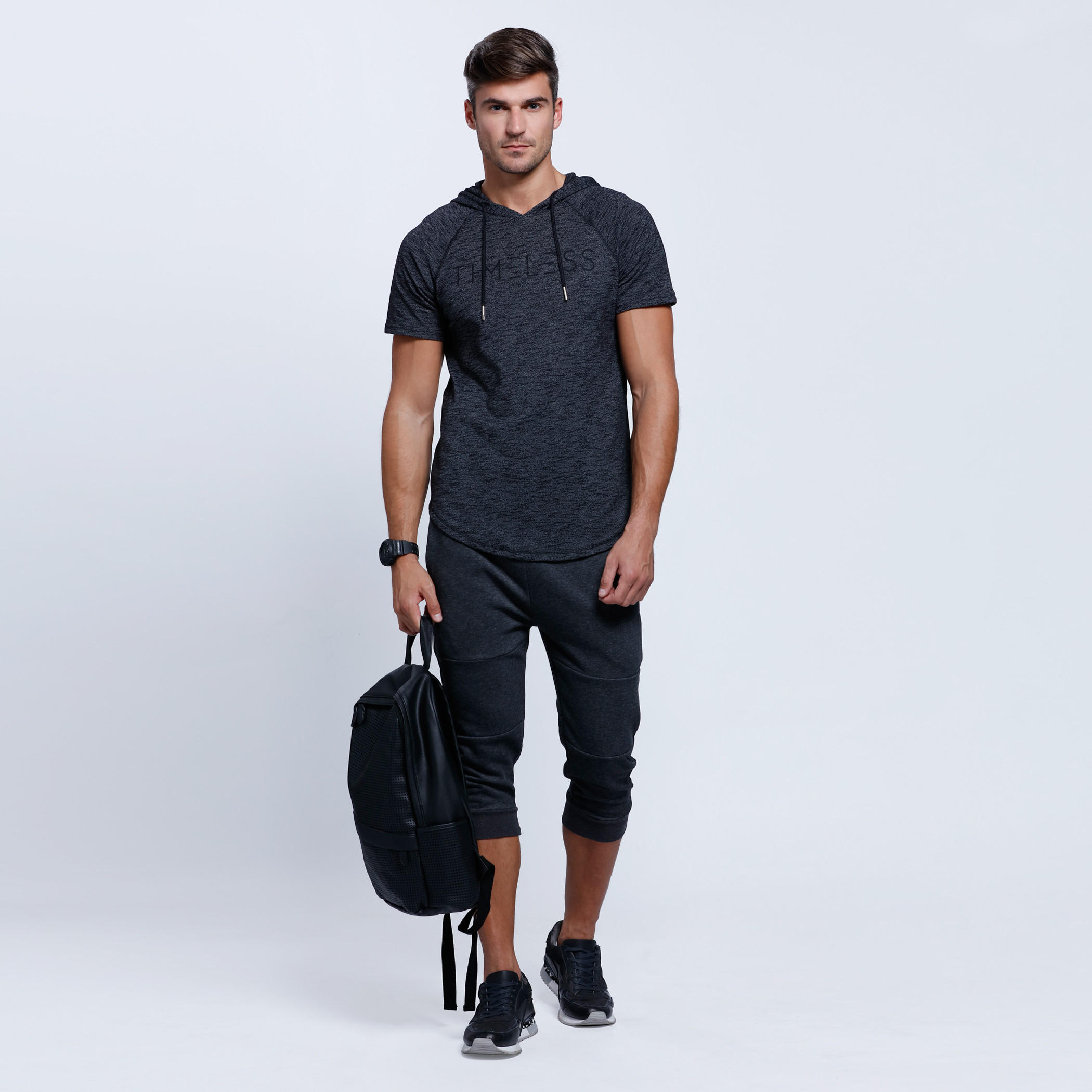 Solid Three Fourth Knit Short-men-clothing-bottoms-shorts-image-5