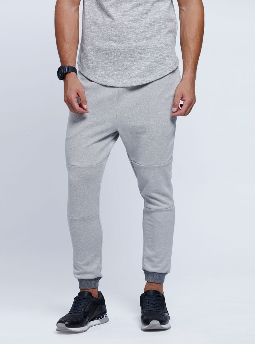 Knitted Joggers With Zip Detail Pocket-men-clothing-bottoms-joggers-image-1