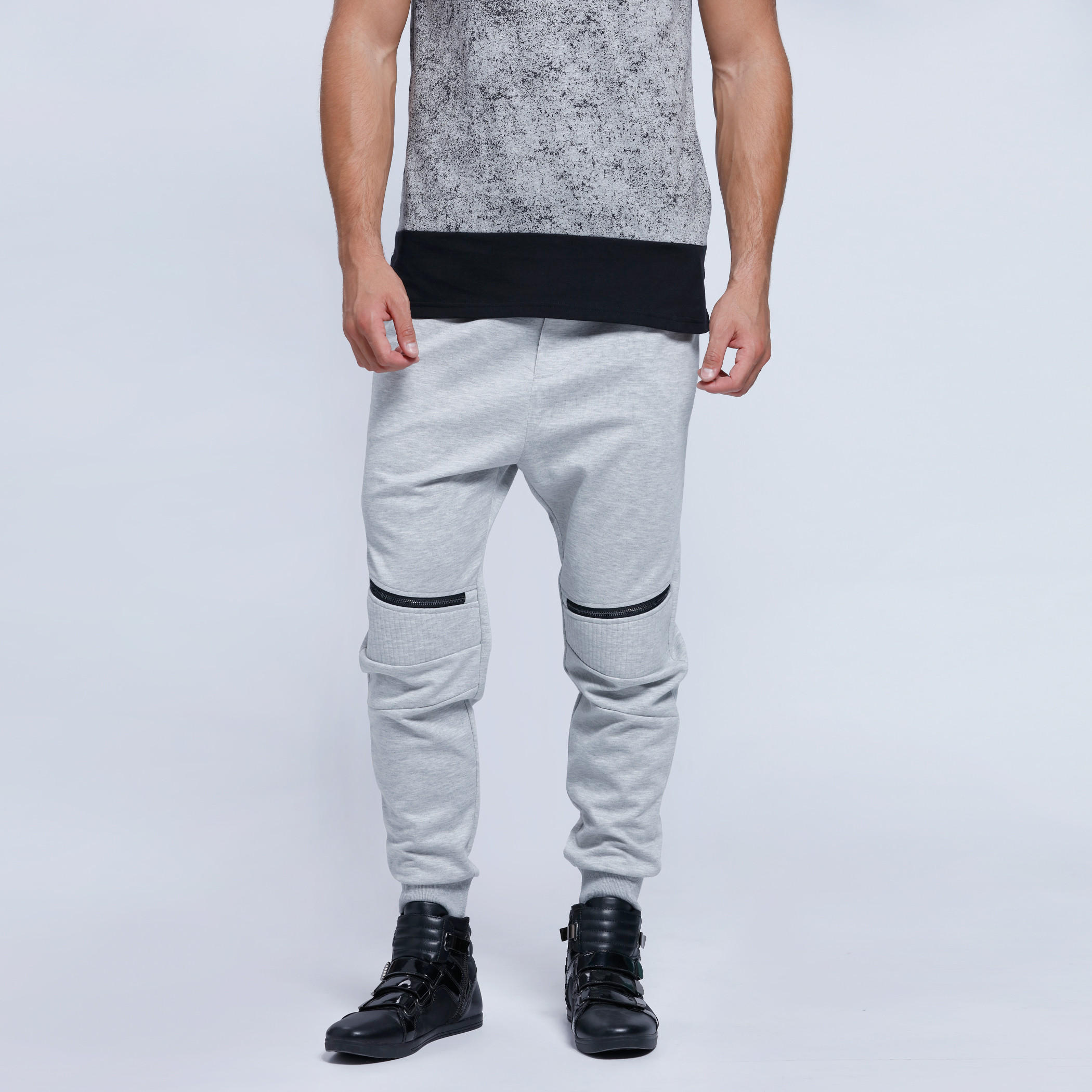Knit Jog Pants With Zip Pocket Detail-men-clothing-bottoms-joggers-image-1