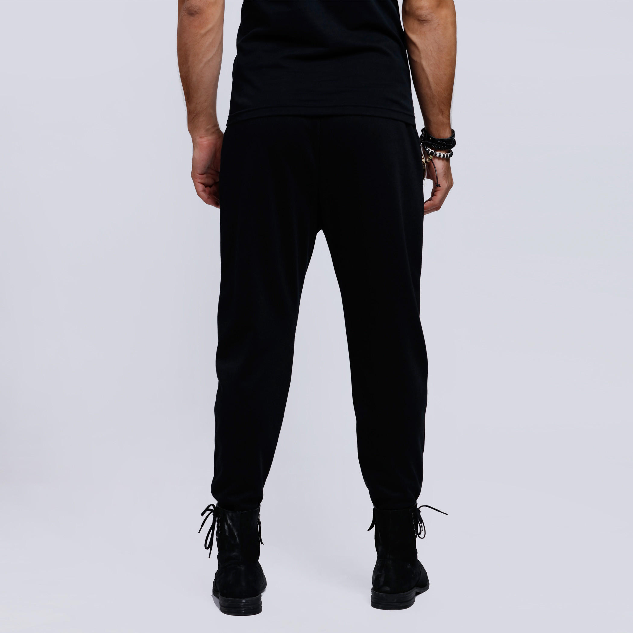 Full Length Joggers with Elasticised Waistband-men-clothing-bottoms-joggers-image-2