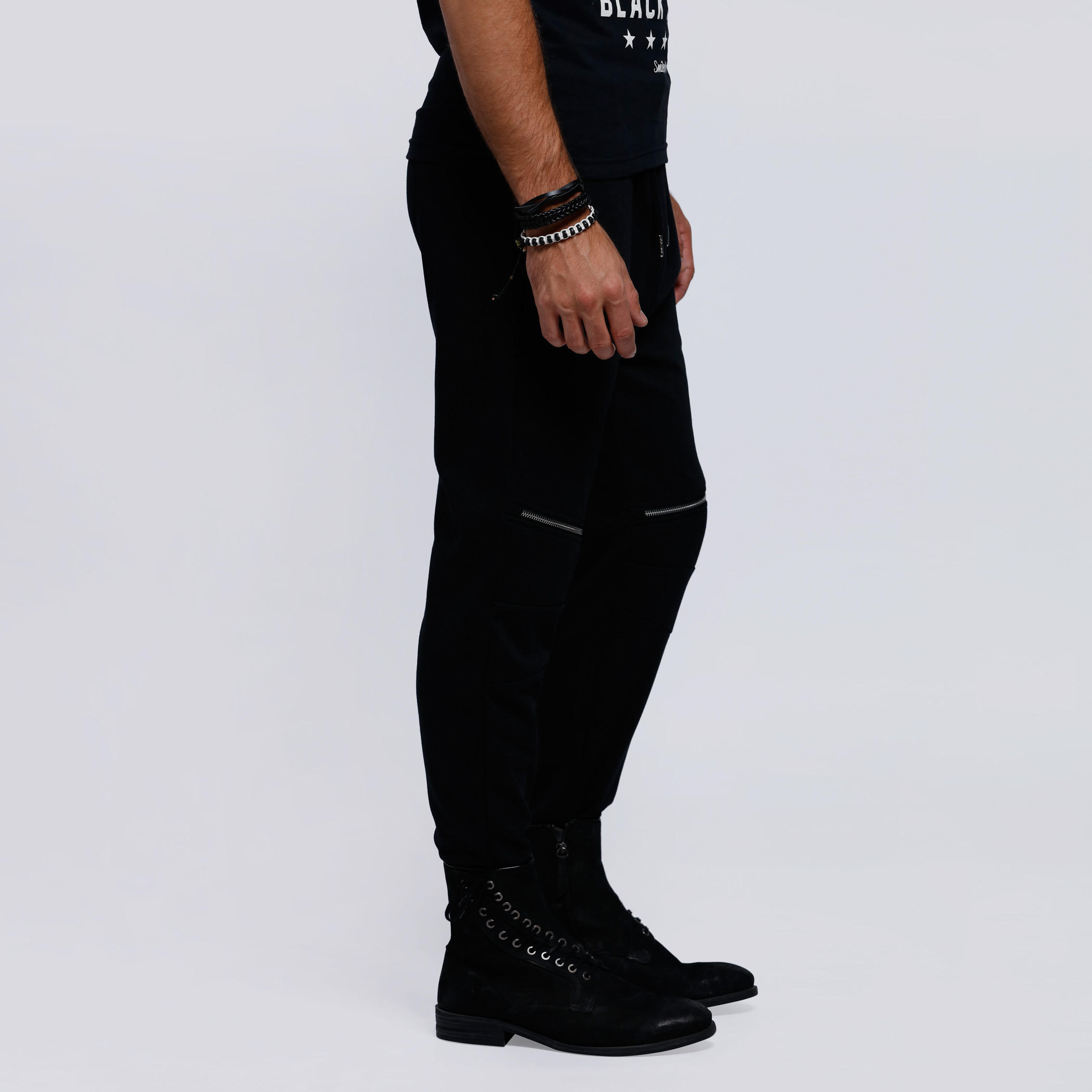 Full Length Joggers with Elasticised Waistband-men-clothing-bottoms-joggers-image-3
