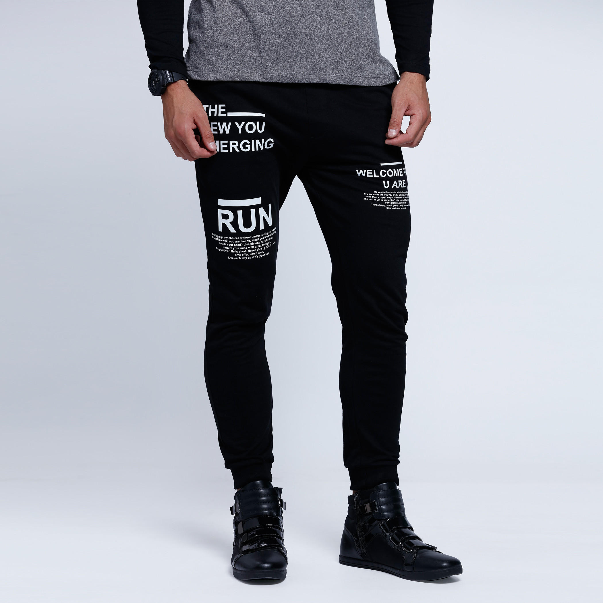 Knit Jog Pants With Zip Pocket Detail-men-clothing-bottoms-joggers-image-1