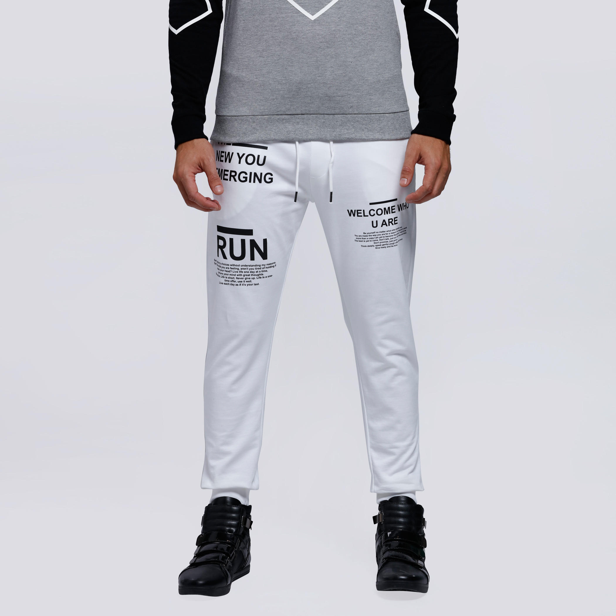 Full Length Joggers with Elasticised Waistband-men-clothing-bottoms-joggers-image-1