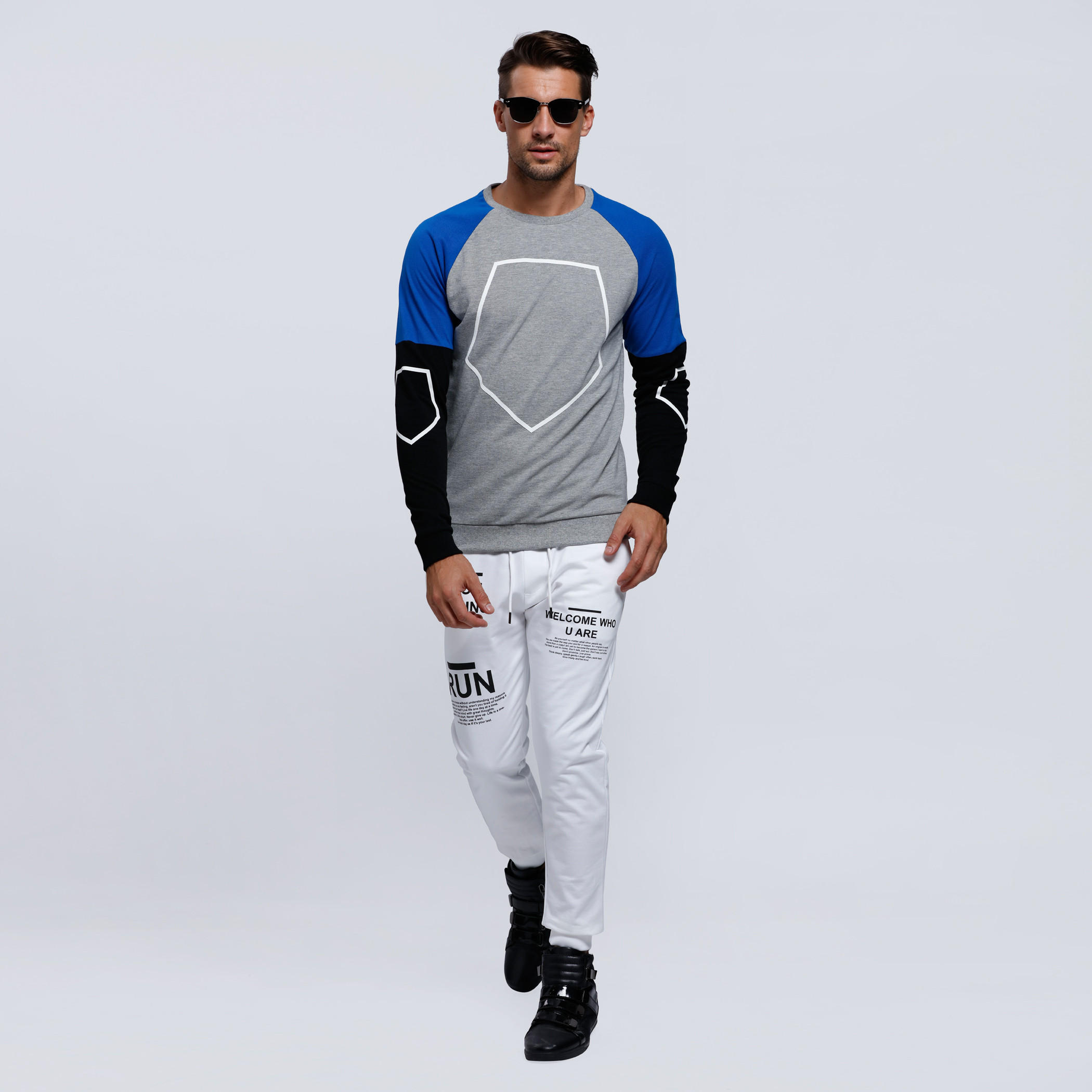 Full Length Joggers with Elasticised Waistband-men-clothing-bottoms-joggers-image-5