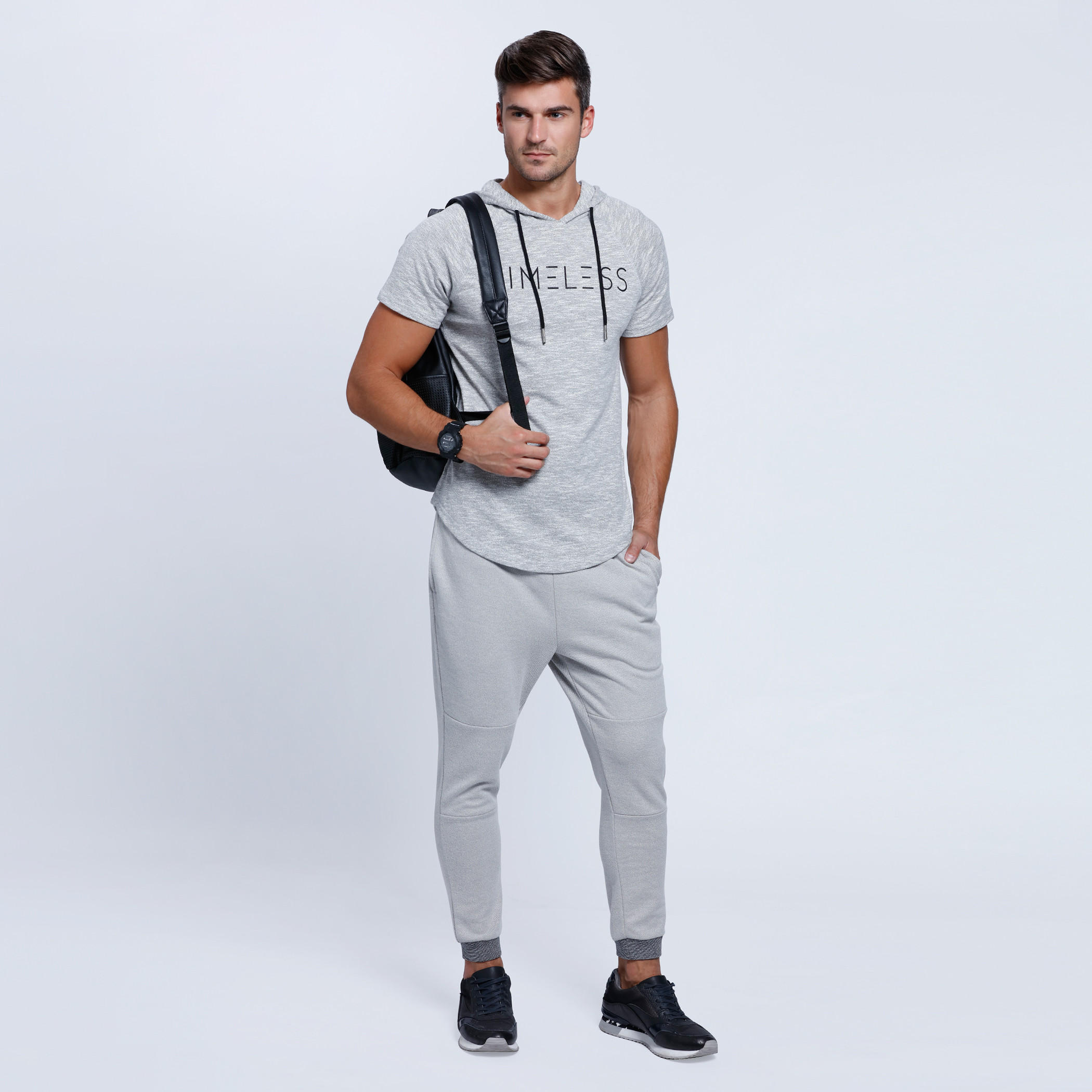 Hooded T-Shirt with Short Sleeves-men-clothing-tshirtsandpolos-tshirts-image-10
