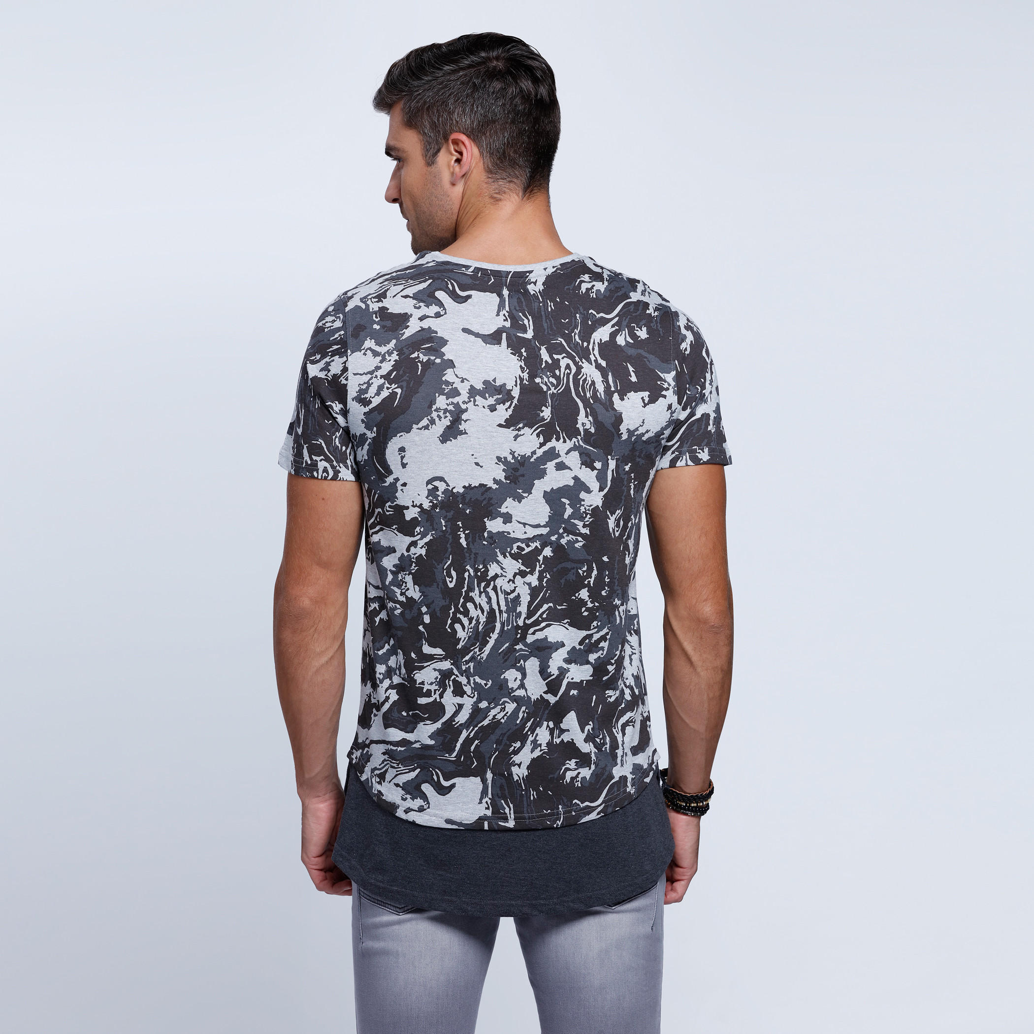 Printed Short Sleeves T-Shirt with Crew Neckline-men-clothing-tshirtsandpolos-tshirts-image-2