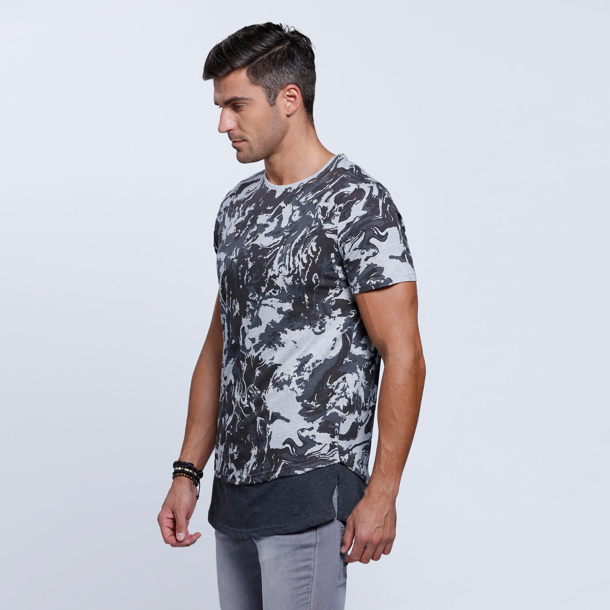 Printed Short Sleeves T-Shirt with Crew Neckline-men-clothing-tshirtsandpolos-tshirts-image-3