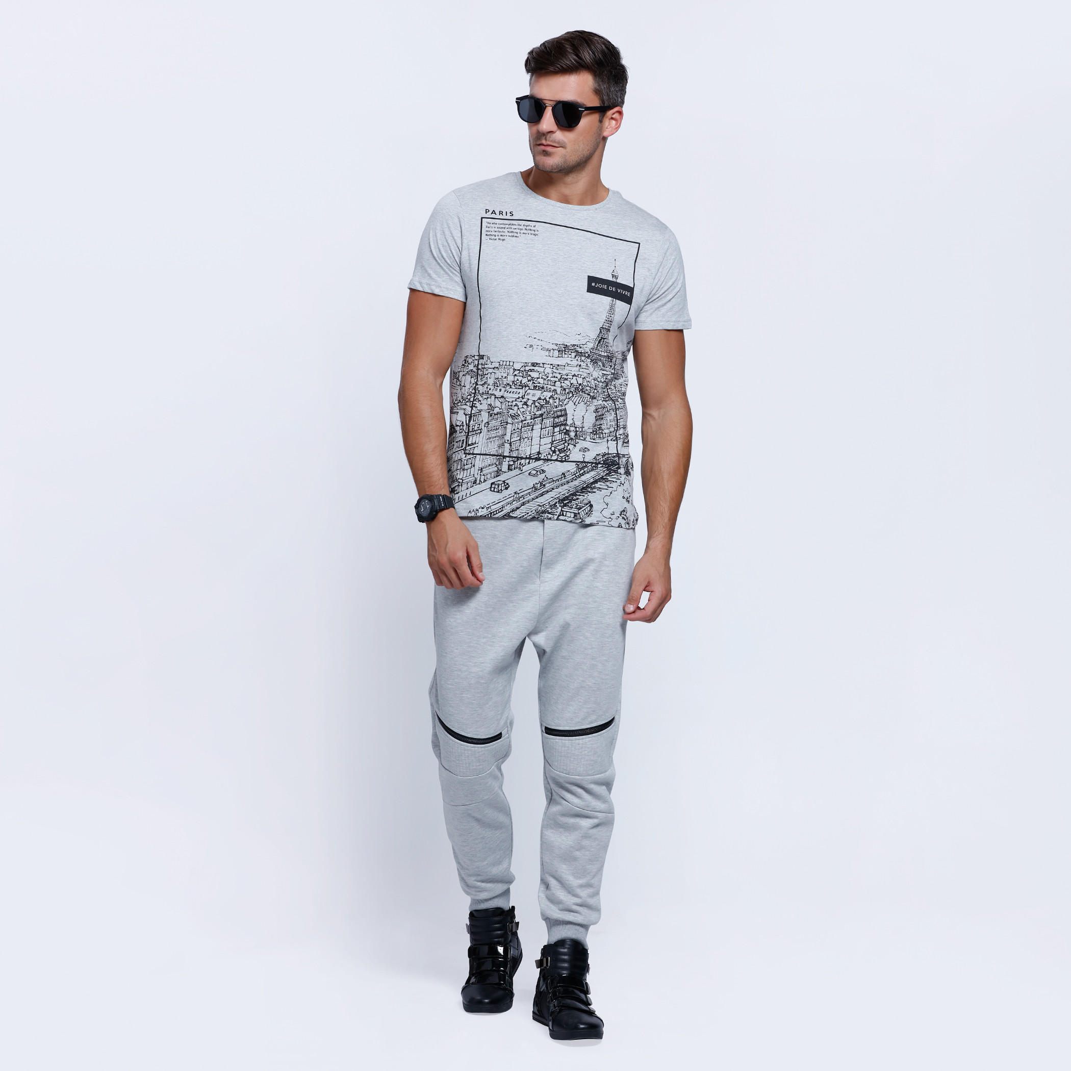 Printed Short Sleeves T-Shirt with Crew Neck-men-clothing-tshirtsandpolos-tshirts-image-5