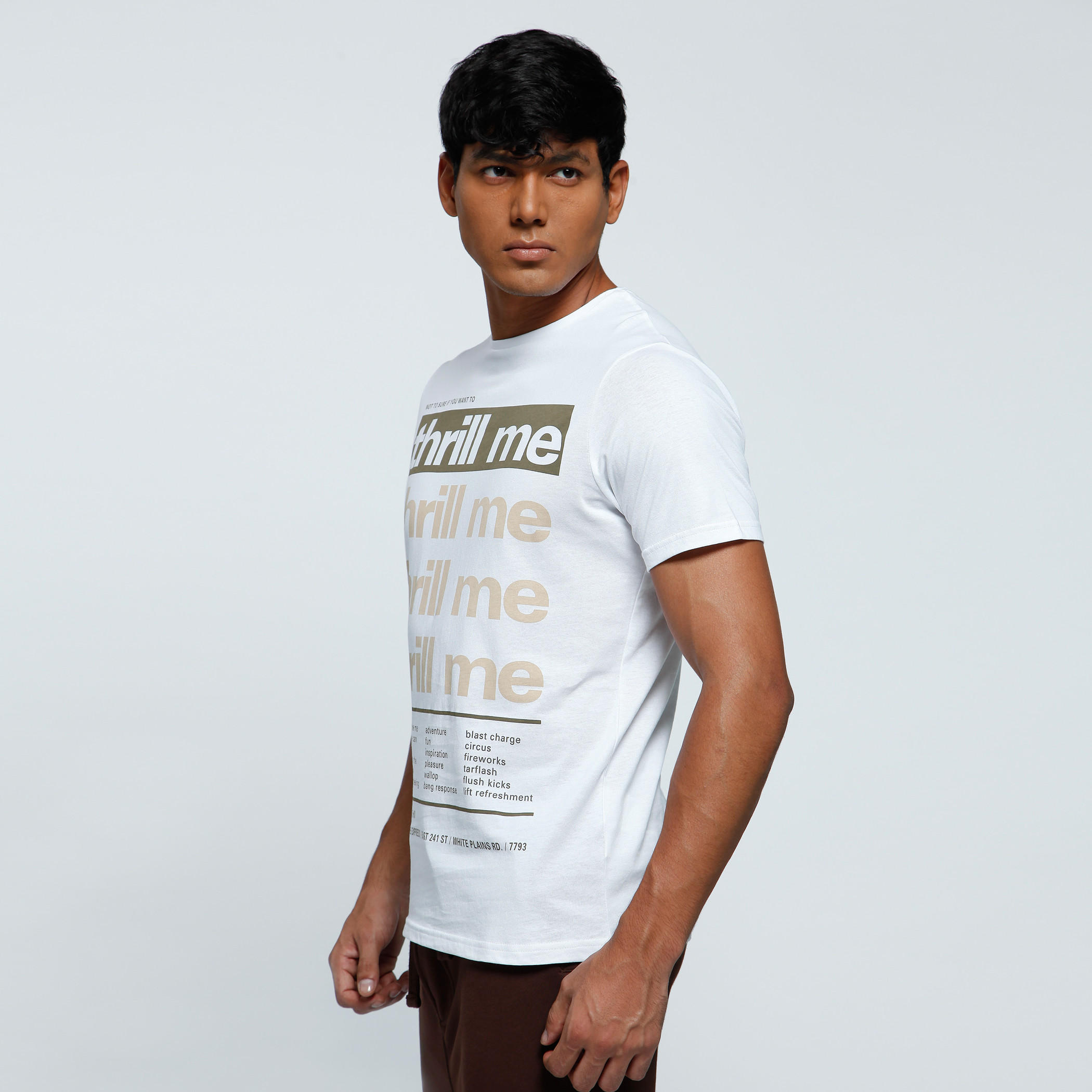 Graphic Print T-Shirt with Crew Neck and Short Sleeves-men-clothing-tshirtsandpolos-tshirts-image-3