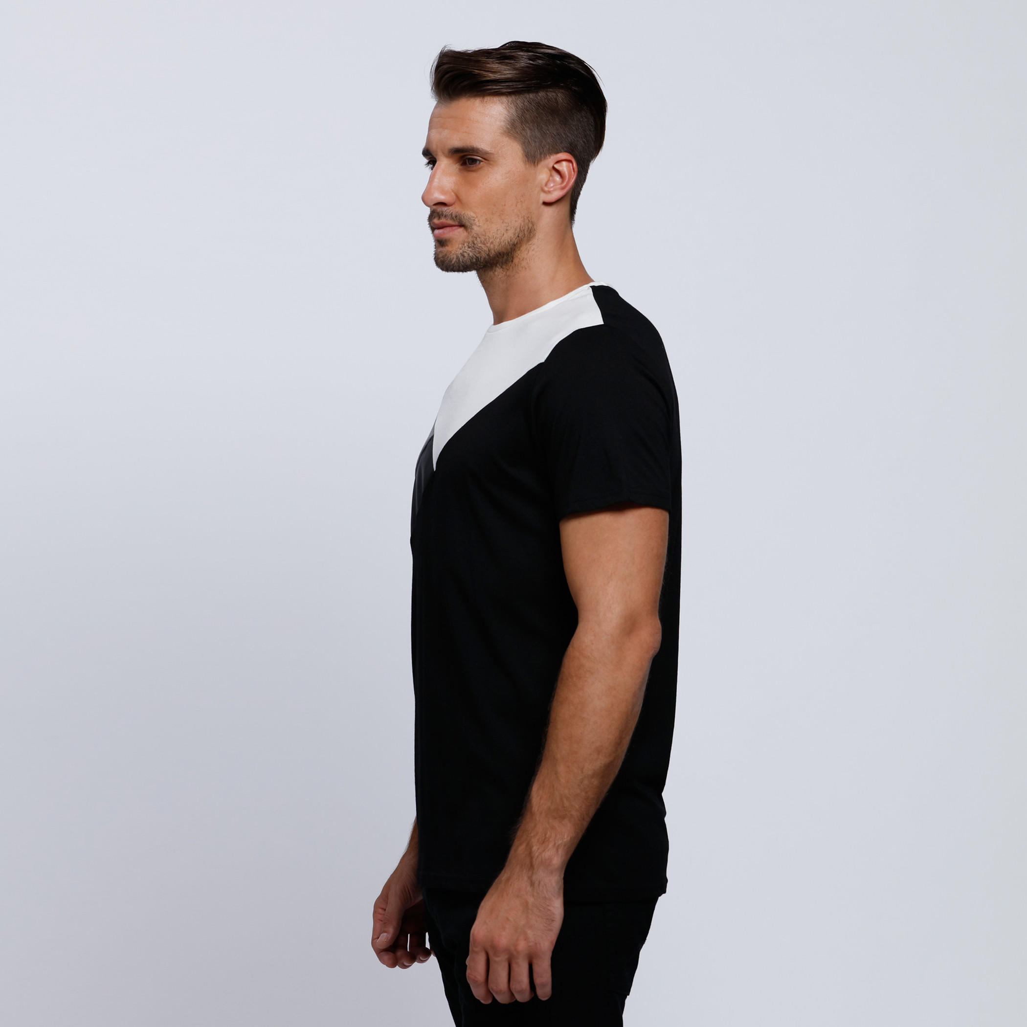 Printed Short Sleeves T-Shirt with Round Neckline-men-clothing-tshirtsandpolos-tshirts-image-3